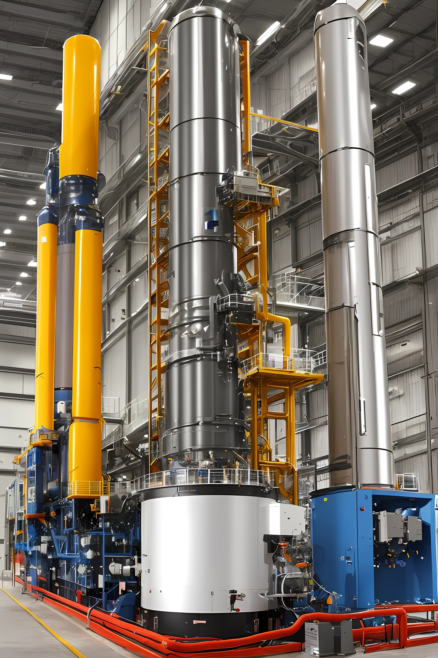Liquid rocket engine model