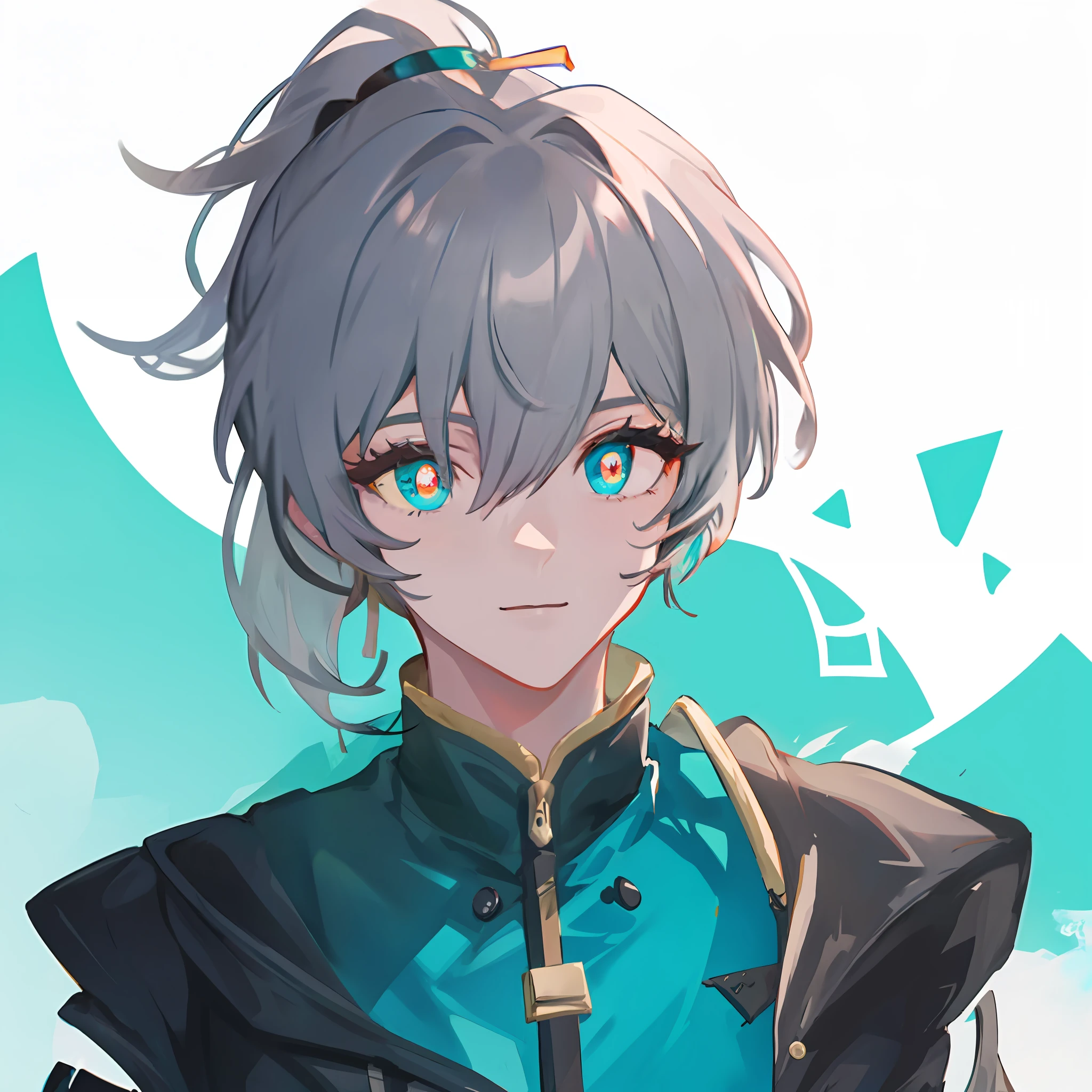 black in color，wind coat，loong pattern