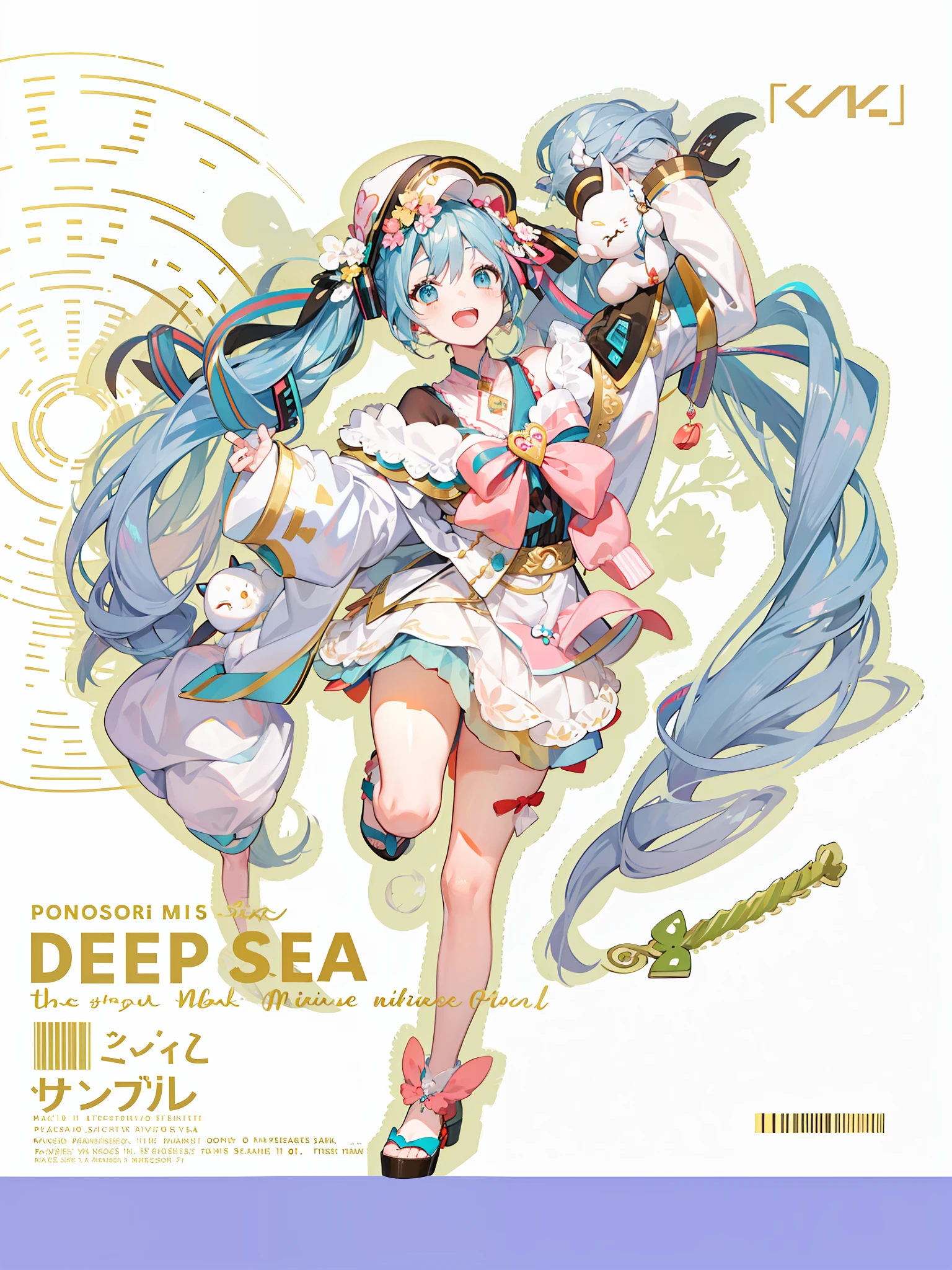 Undoubtedly,It will be a masterpiece within a masterpiece!The highest image quality and Hatsune Miku motion images will be perfectly integrated。Blue tones、2 large ponytails、Silky clothes and the finest details,It will make the whole picture flawless