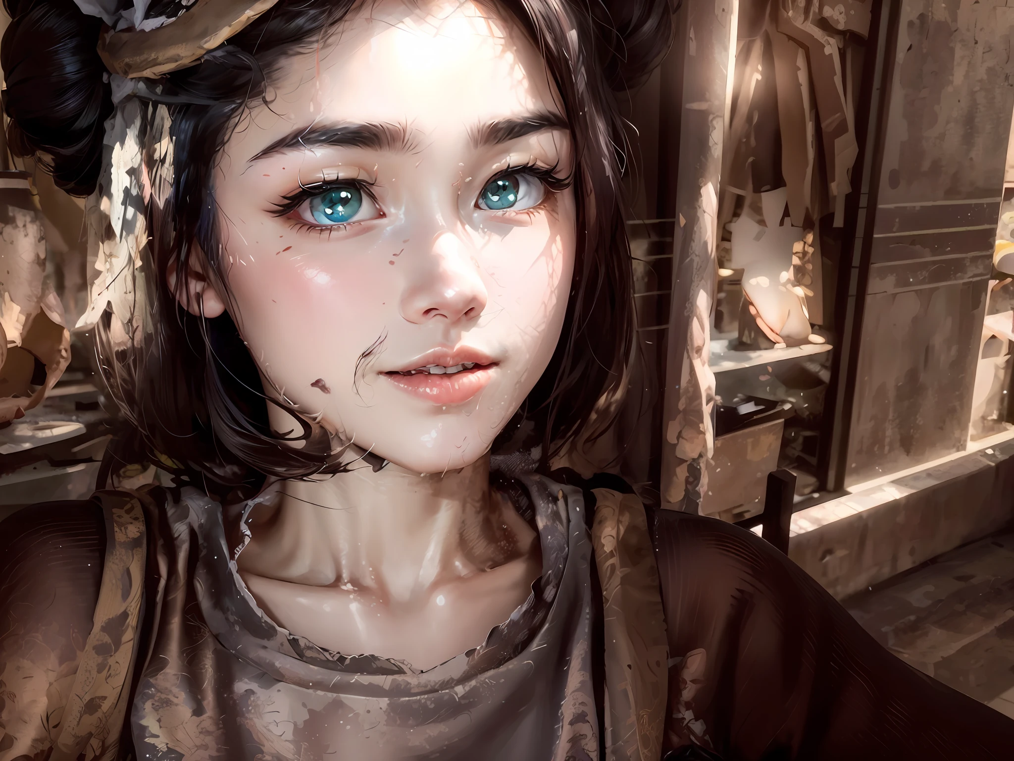 There is a girl in a green dress, plum blossoms, palaces, oriental architecture ray tracing, {best quality}, {{masterpiece}}, extremely detailed 8K wallpaper, {an extremely delicate and beautiful}, colorful, intricately detailed, Realistic, real, camera quality, (detailed depiction of clothes), cool white skin, (detailed depiction of blush), 1080p, sun, soft cuteness, smooth light silver hair, messy beauty, lighting, broken feeling, bright and silky skin , 3D stereoscopic, masterpiece, best quality, super fine illustration, beautiful eyes, very fine light, fine glow, very fine 8K CG wallpaper, peach eyes, red pupils, an extremely delicate and beautiful girl, 8k Wallpaper, best quality, full body close-up, white long dress, luxurious silky bright red chiffon floodlight (magic, glitter, ultra-thin, soft,) Hanfu