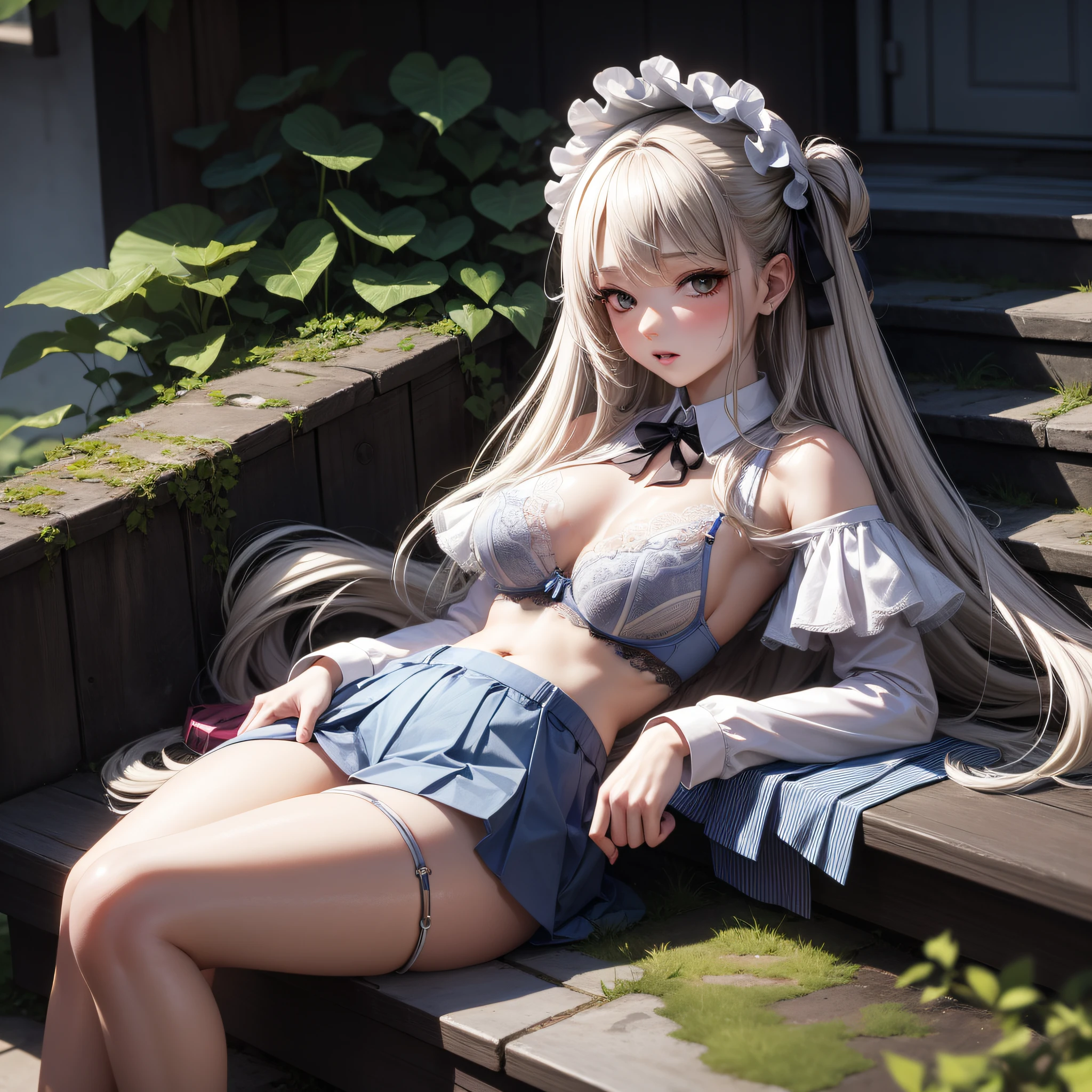 Ribbon bra