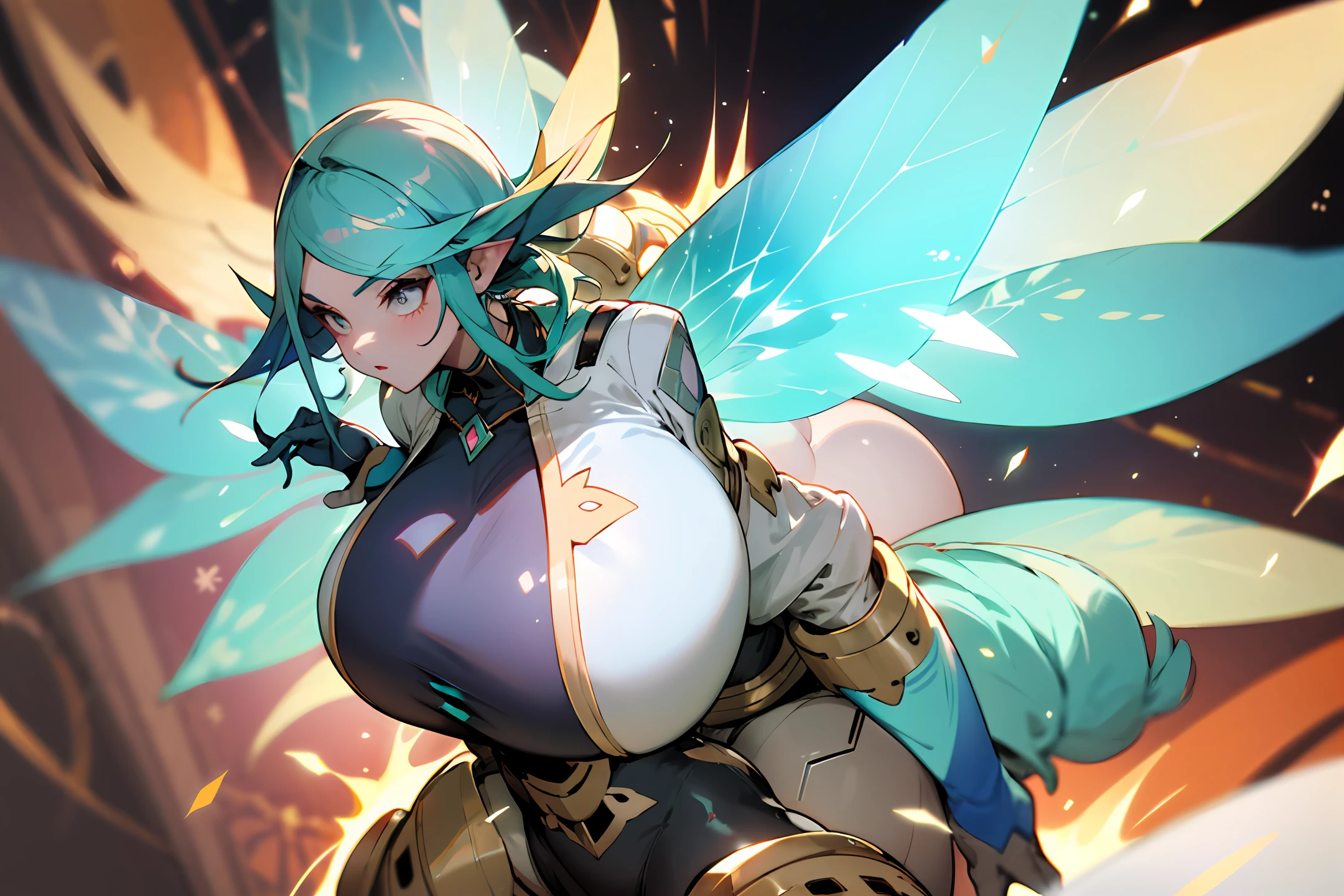 Big chest and big ass like a fairy