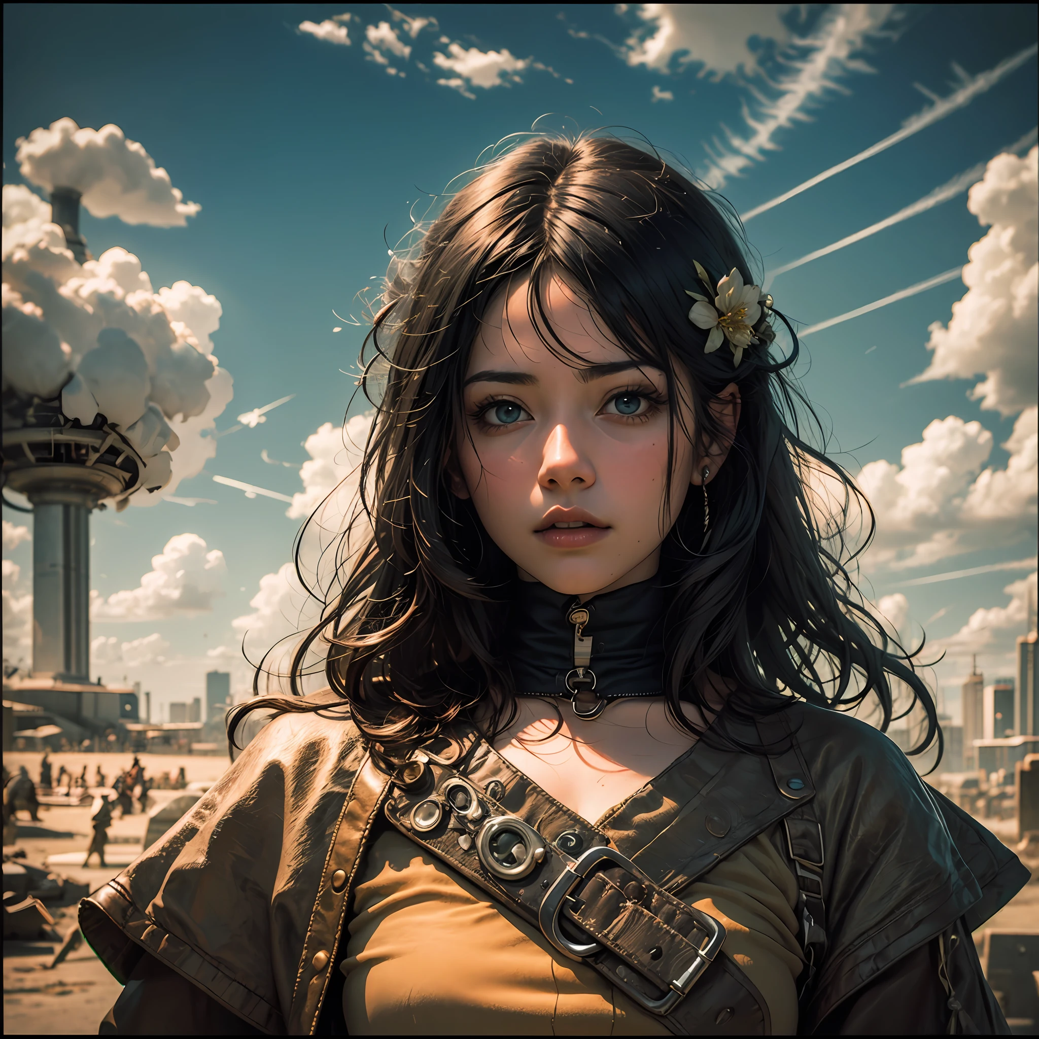 black hair, Surrealism, 8k, super detail --auto