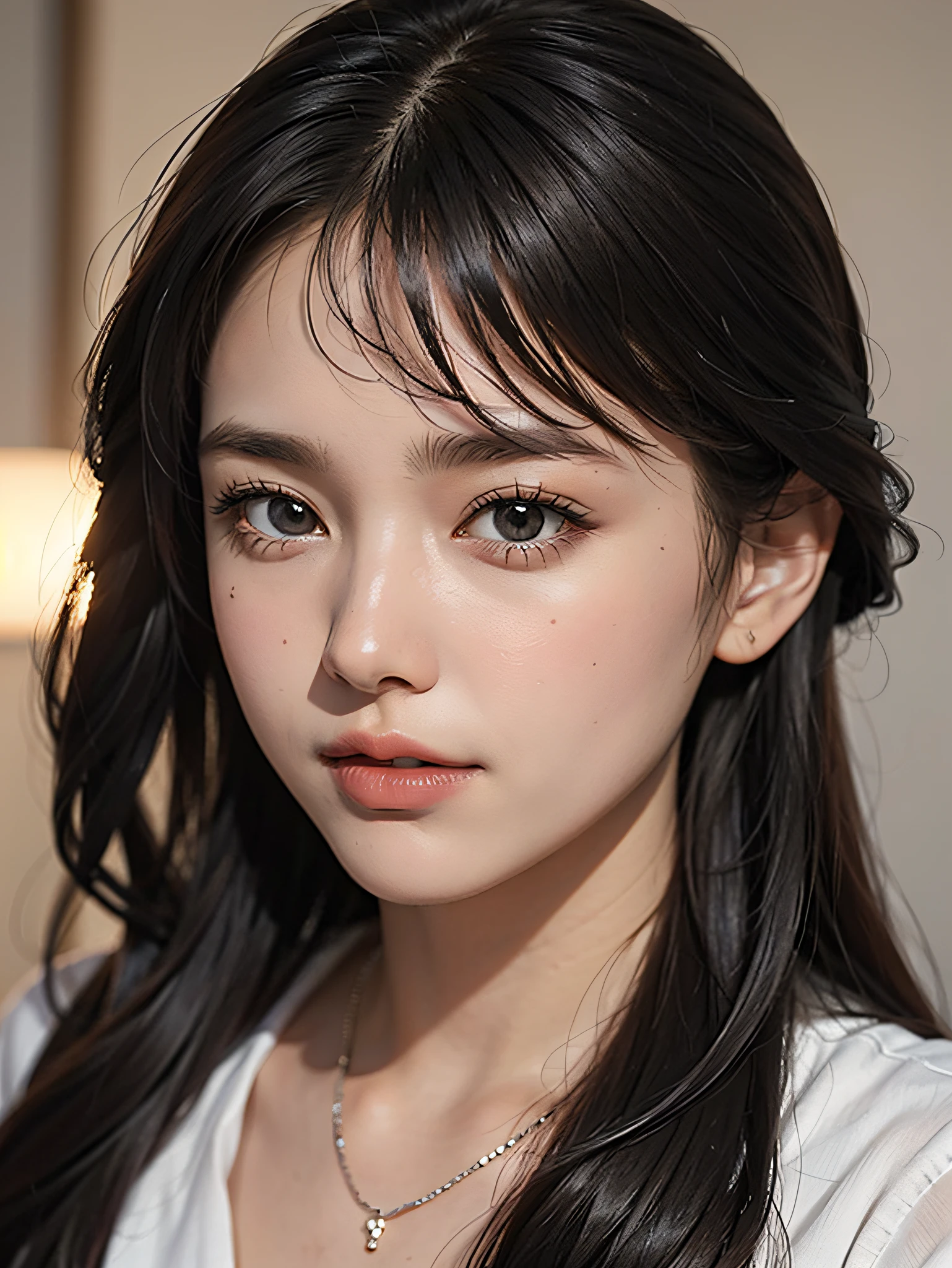 Best quality, masterpiece, ultra high res, (photorealistic:1.4), raw photo, 1girl, brown hair