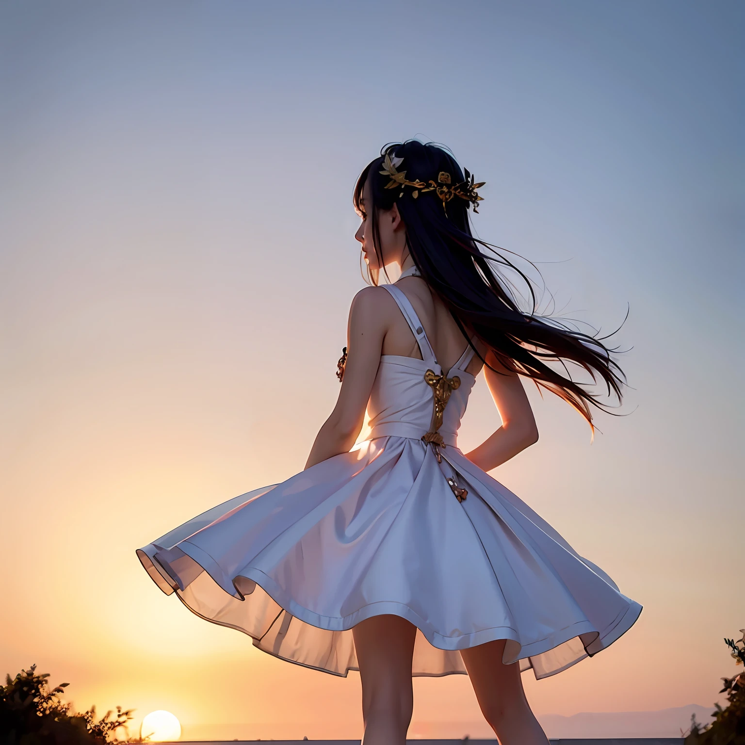 Maiden sunset