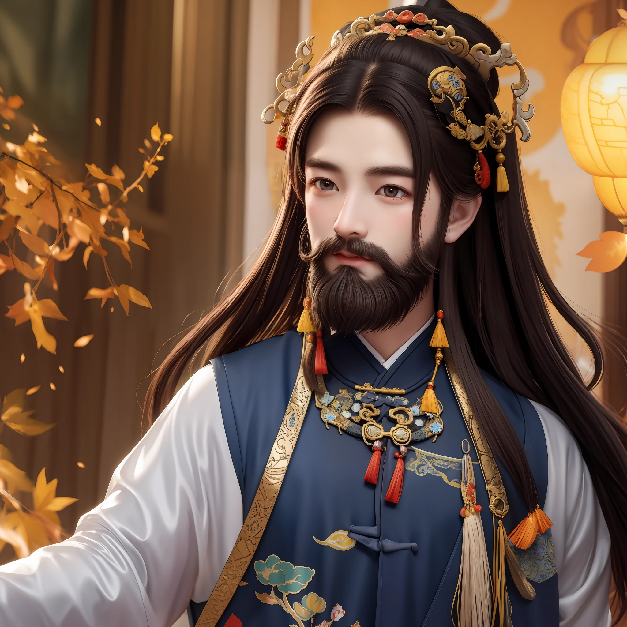 the Tang Dynasty，Beard girl