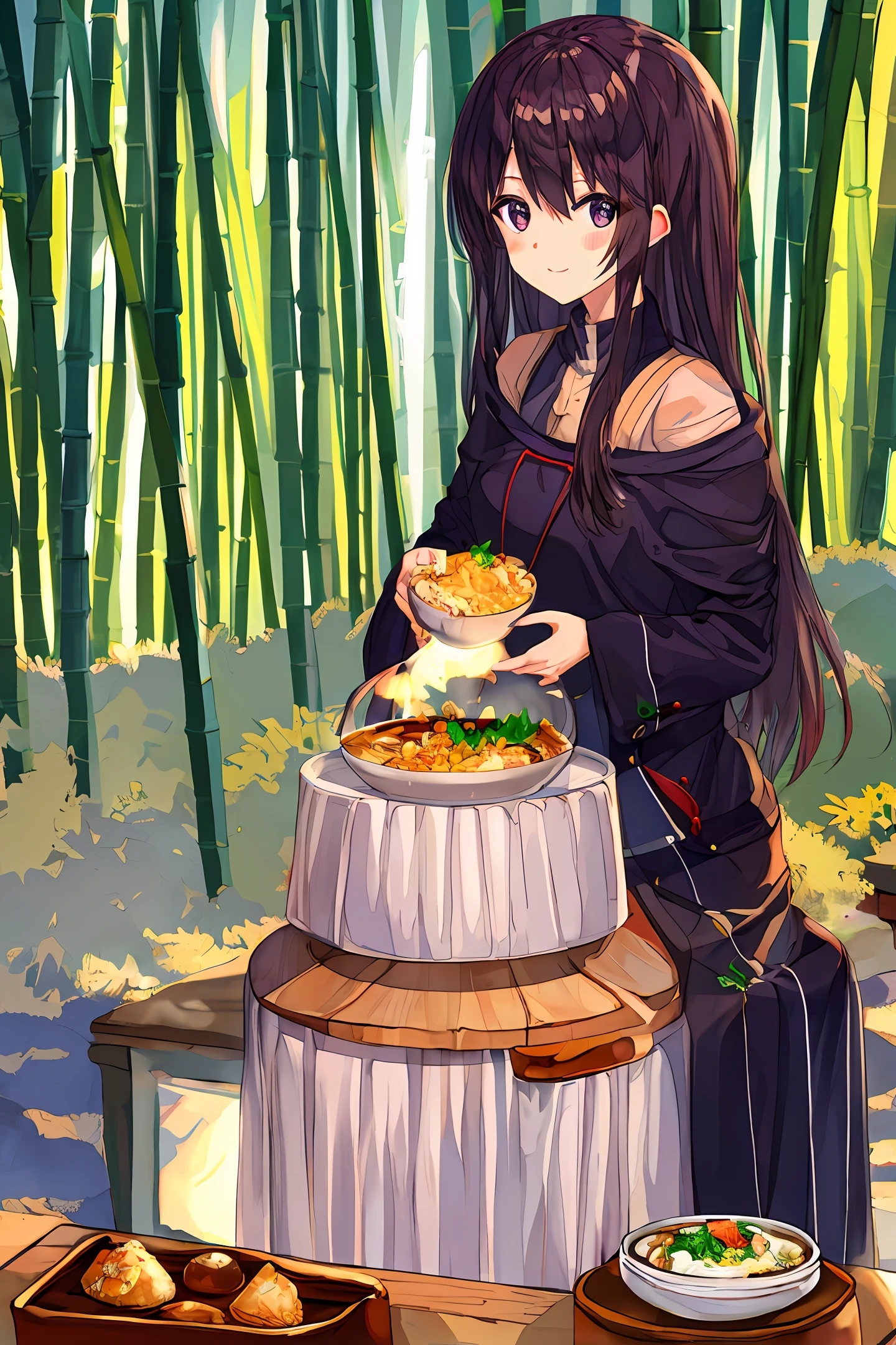 Bamboo shoot porridge