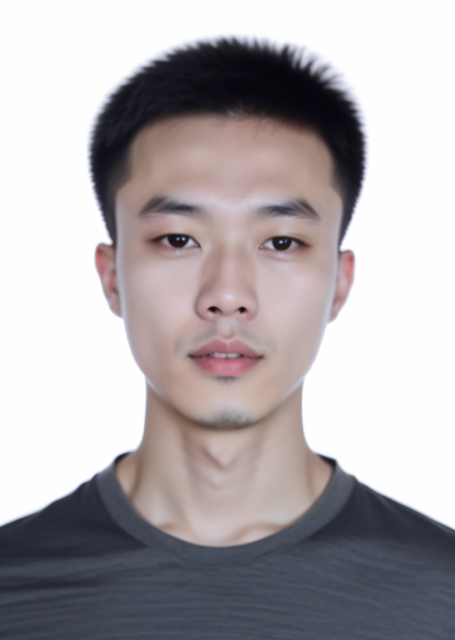 Close-up of a man in a black shirt and gray shirt, Wang Qichao, huifeng huang, jinyiwei, yanjun cheng, wenjun lin, xintong chen, yihao ren, Zhang Pengzhen, zhelong xu, xiaofan zhang, xiaolong wang, zeng fanzh, yuxiang chen