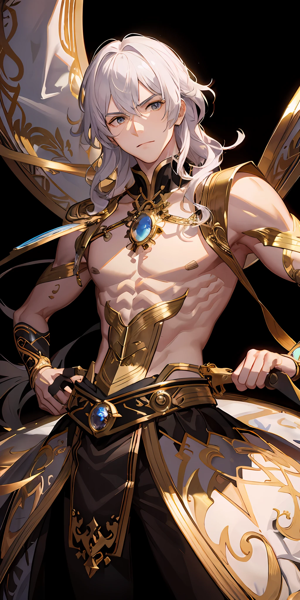 Gold Mantis Old Man