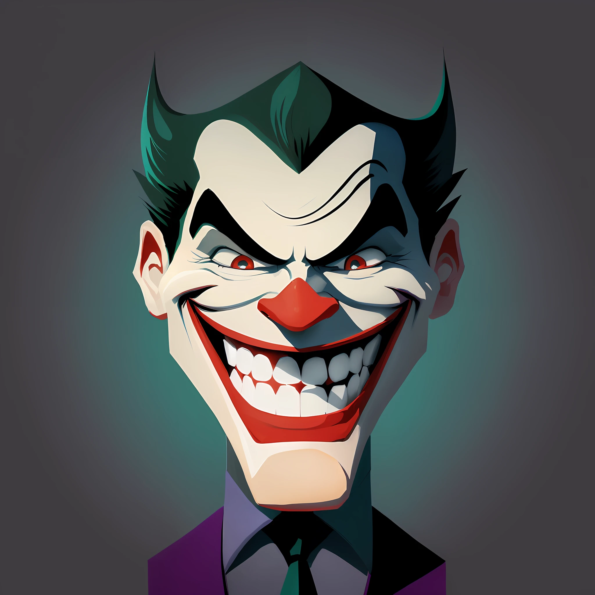 Coringa de terno e gravata com um sorriso no rosto, sorriso coringa, Retrato do Coringa, Retrato do Coringa, Retrato de um Coringa, evil villain grin, coringa, O Coringa, Coringa grotesco, Batman como o Coringa, como o coringa, O Coringa como Batman, Mal insano riso sorridente, sorriso maldoso, Coringa se parece com Naruto, grande sorriso maligno