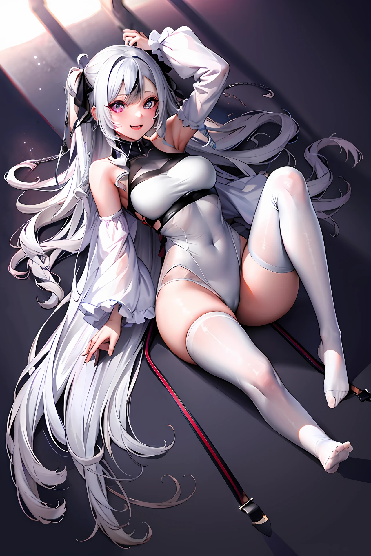 white stockings