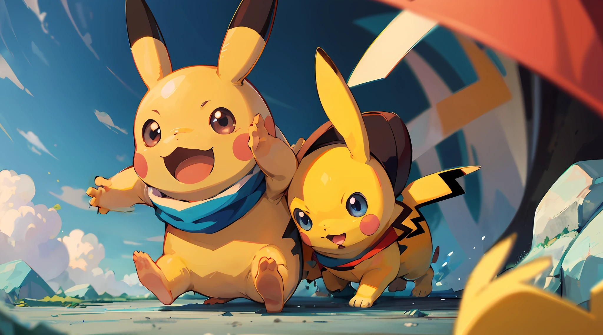 Swap for Pikachu's palm