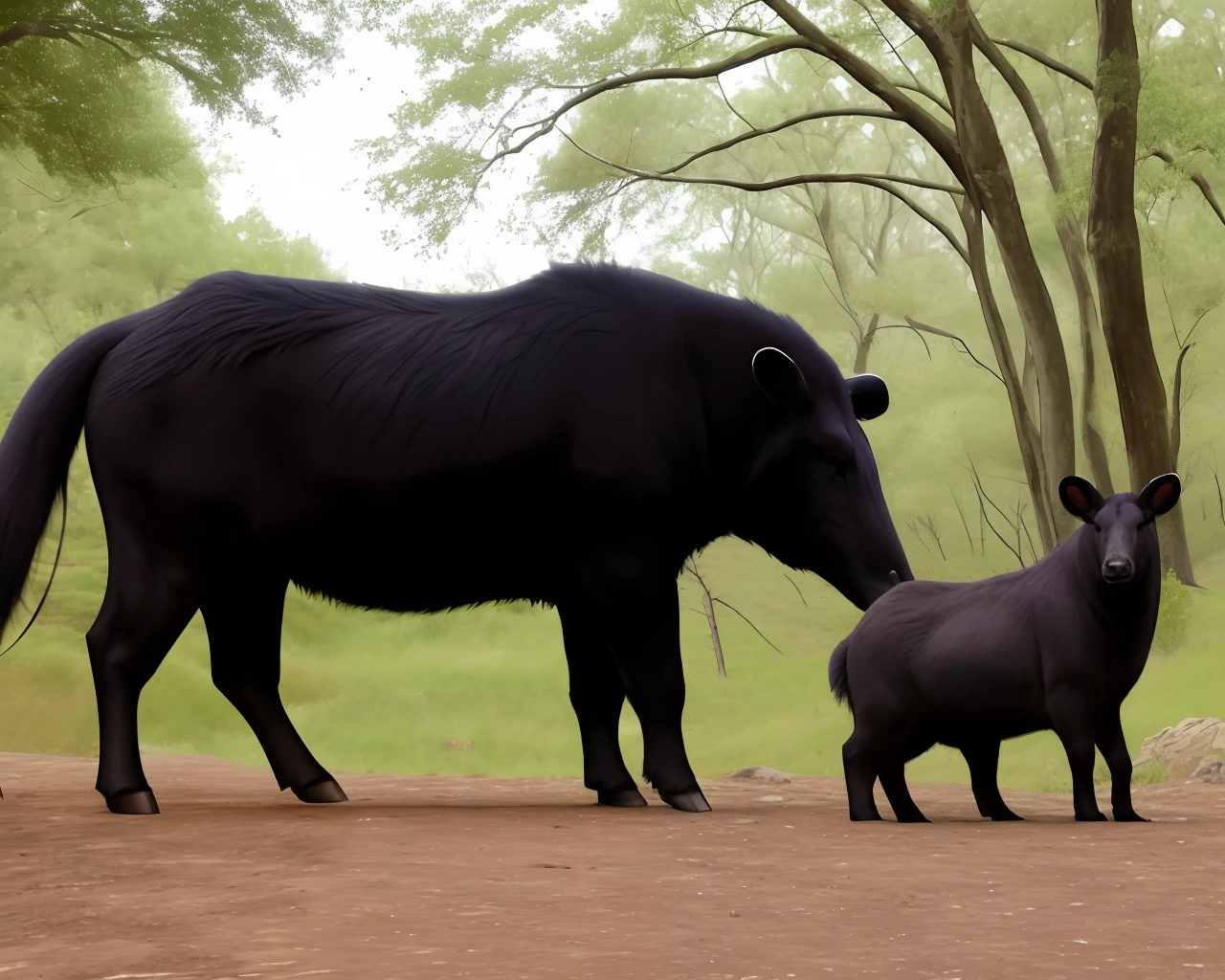 Huge creatures,