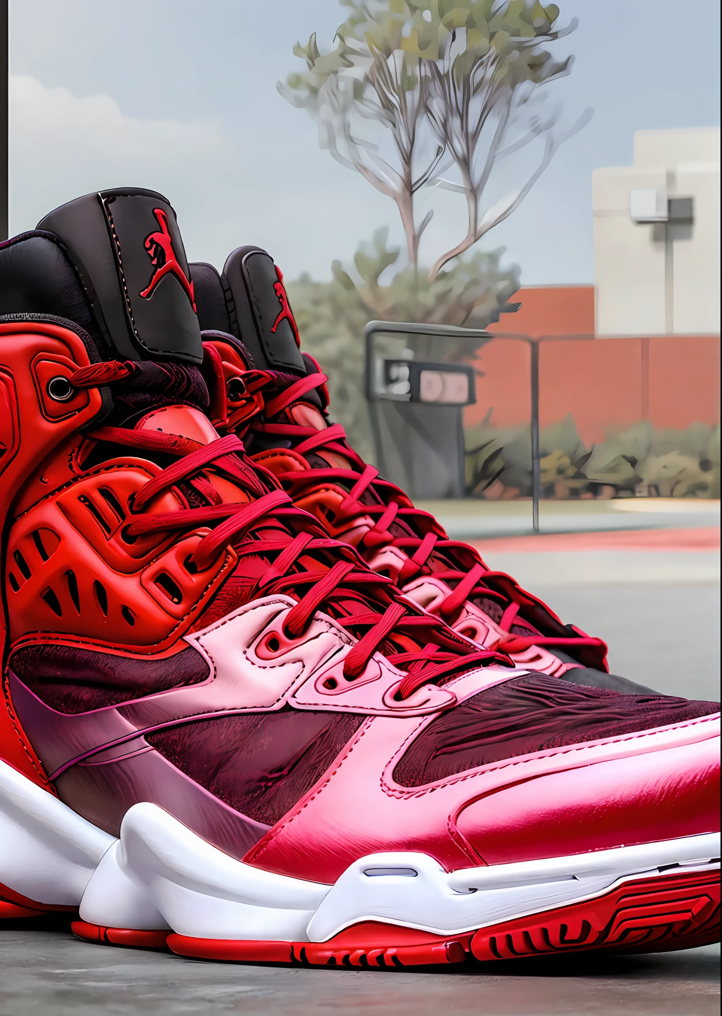 Structured wind， Jordan signature shoe generation，Vintage basketball shoes