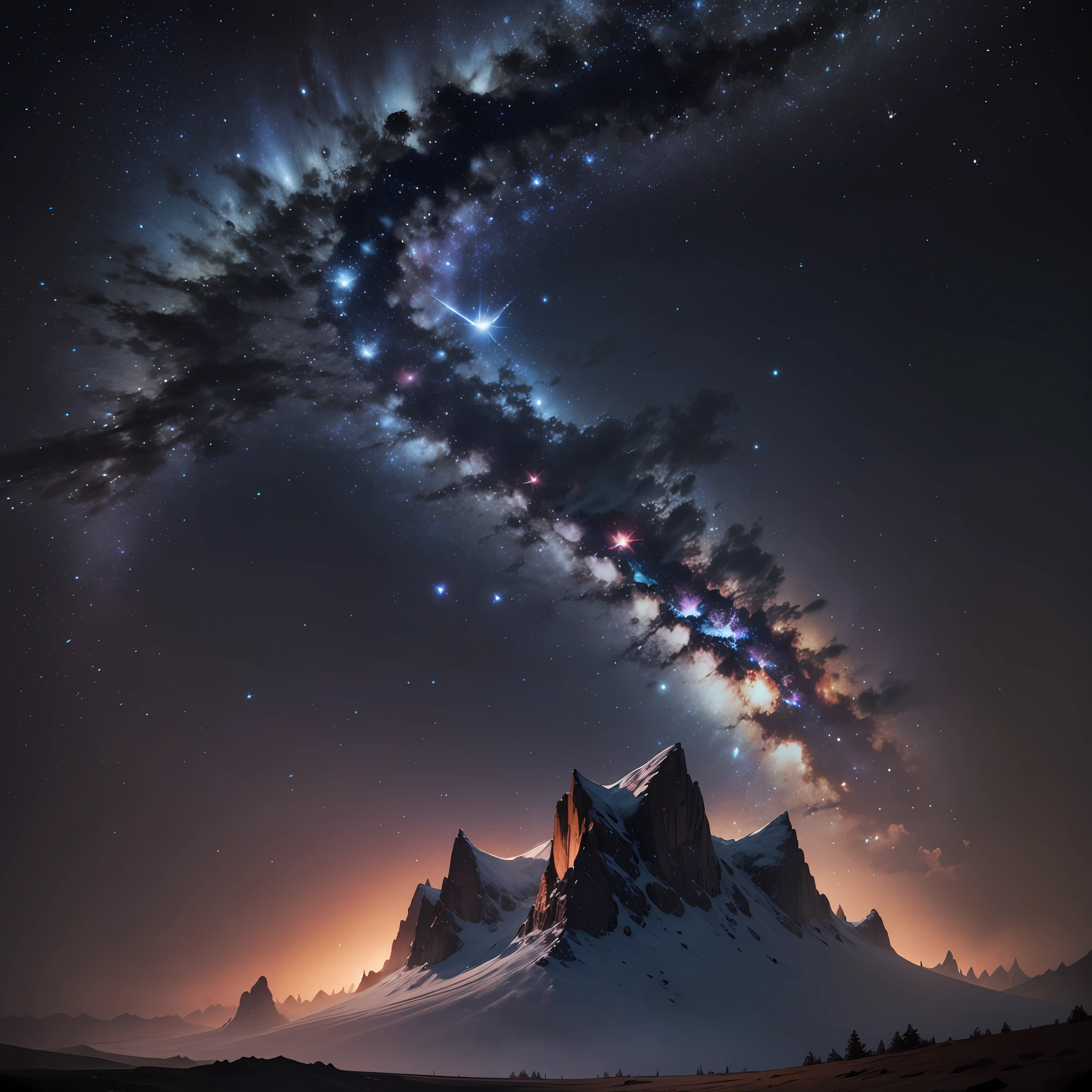 kosmos,starrysky,8K,hdr,Lower left corner of the screen(Takes up about 15 of the picture%) --auto