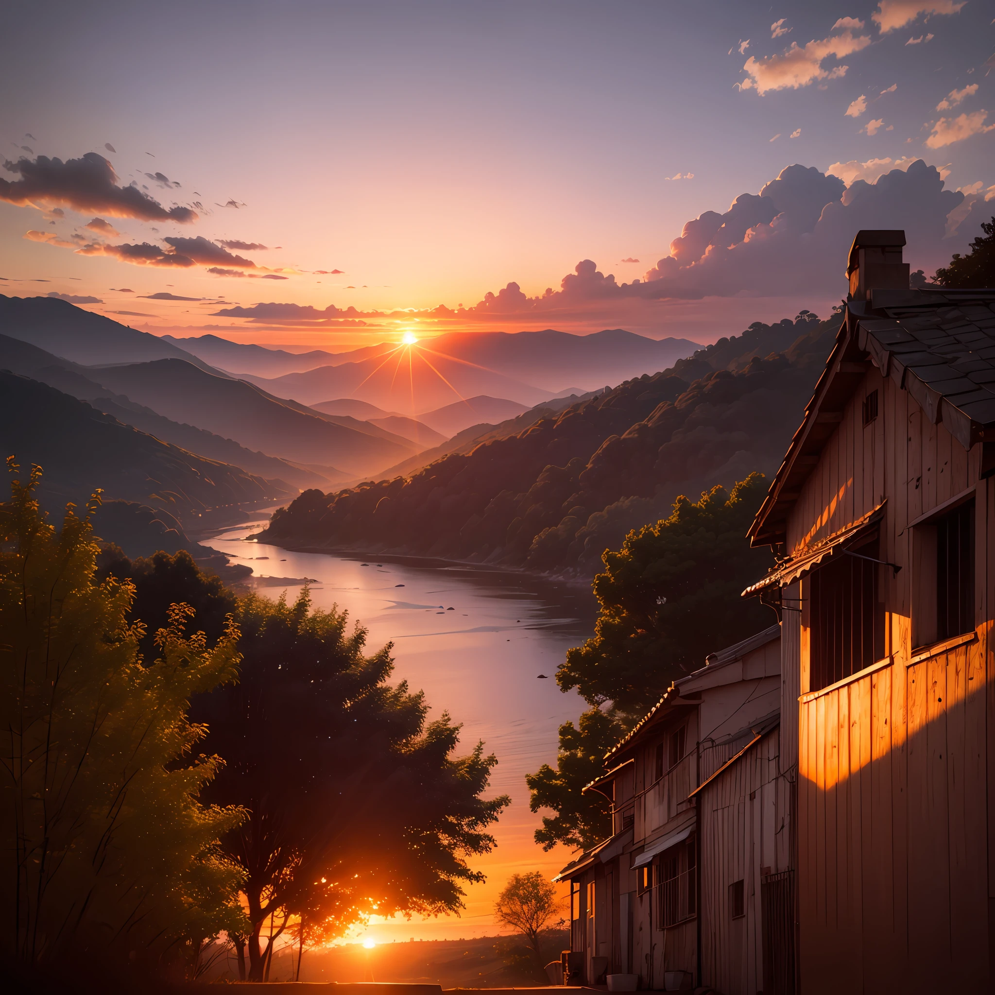the setting sun --auto
