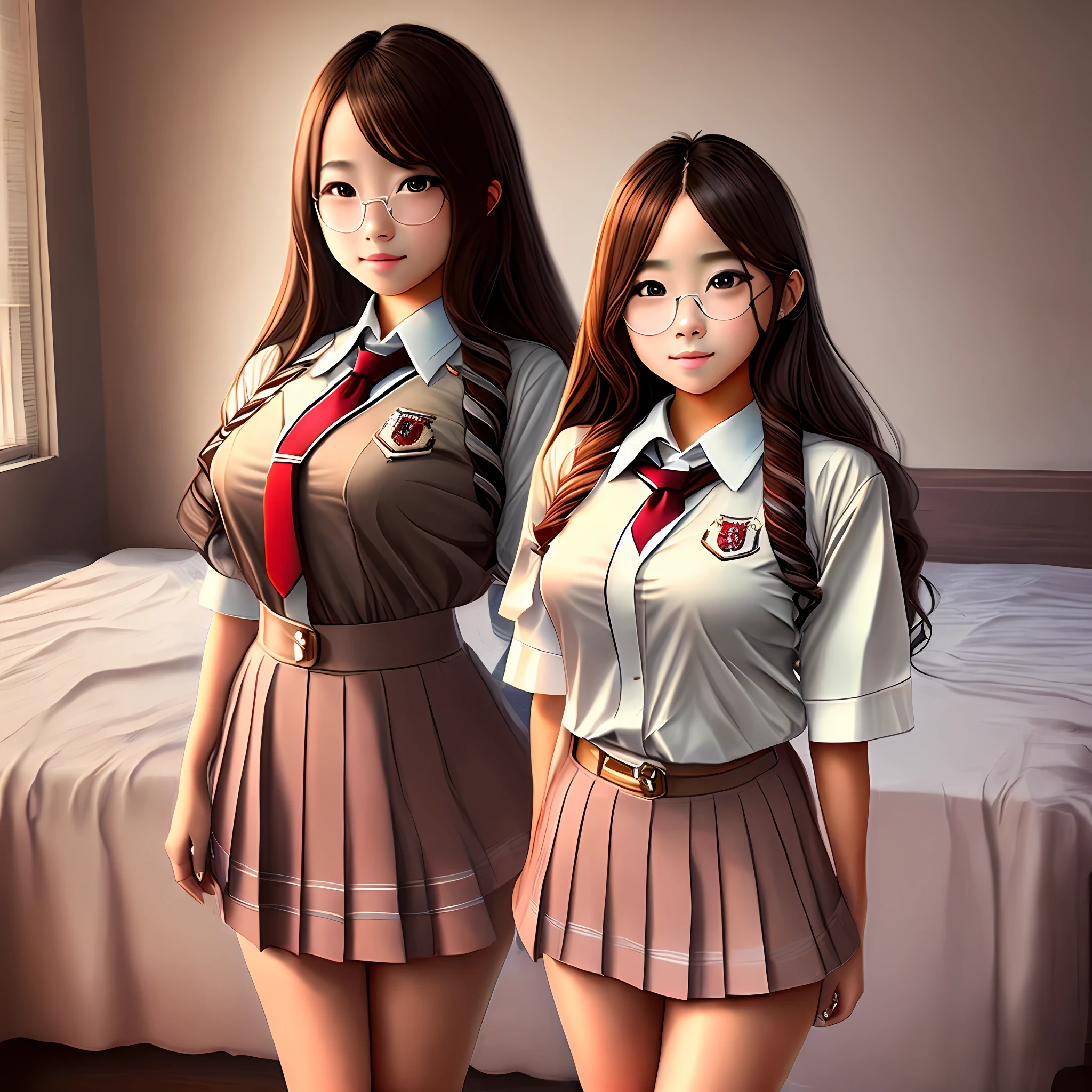JK school uniform busty superlative --auto