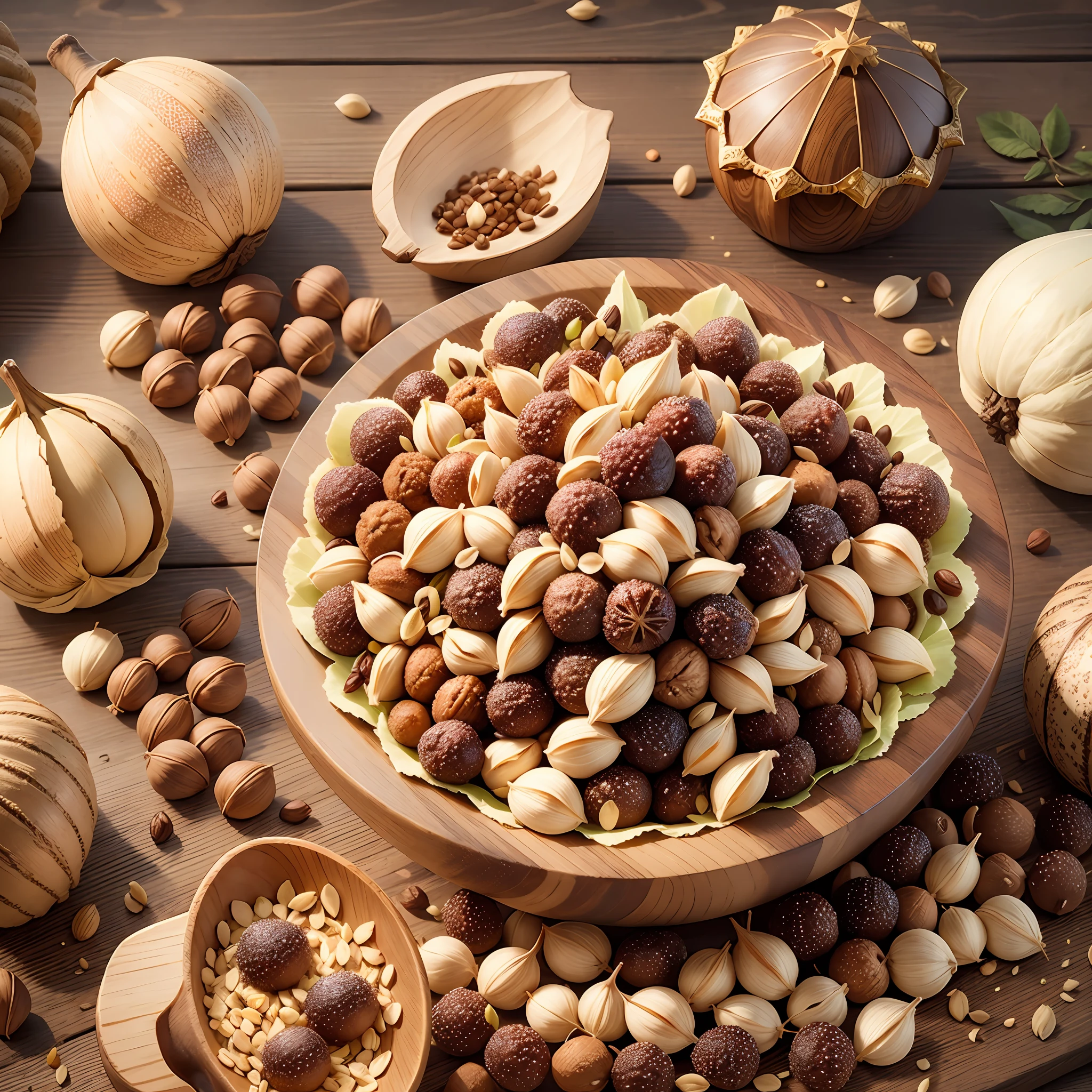 HD photography of nuts --auto