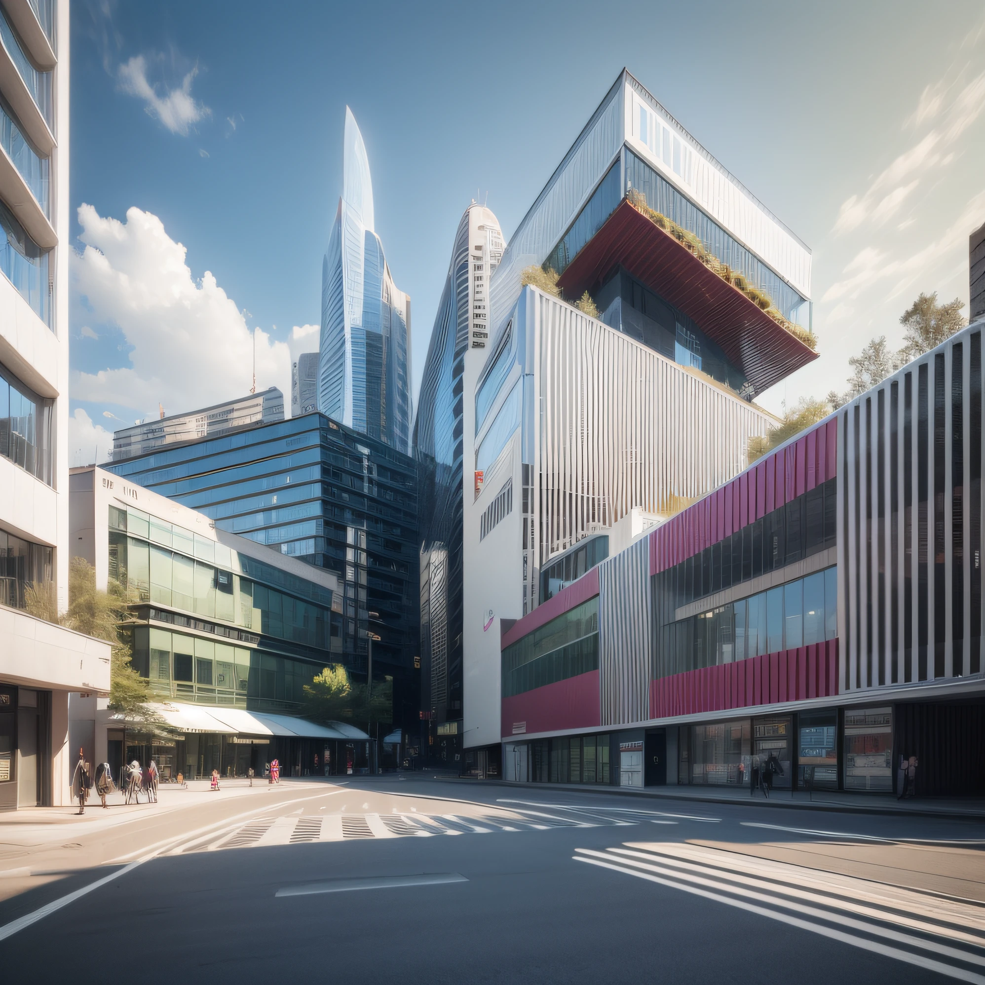 Architecture City Daytime Community Clean and tidy Modern Monochrome