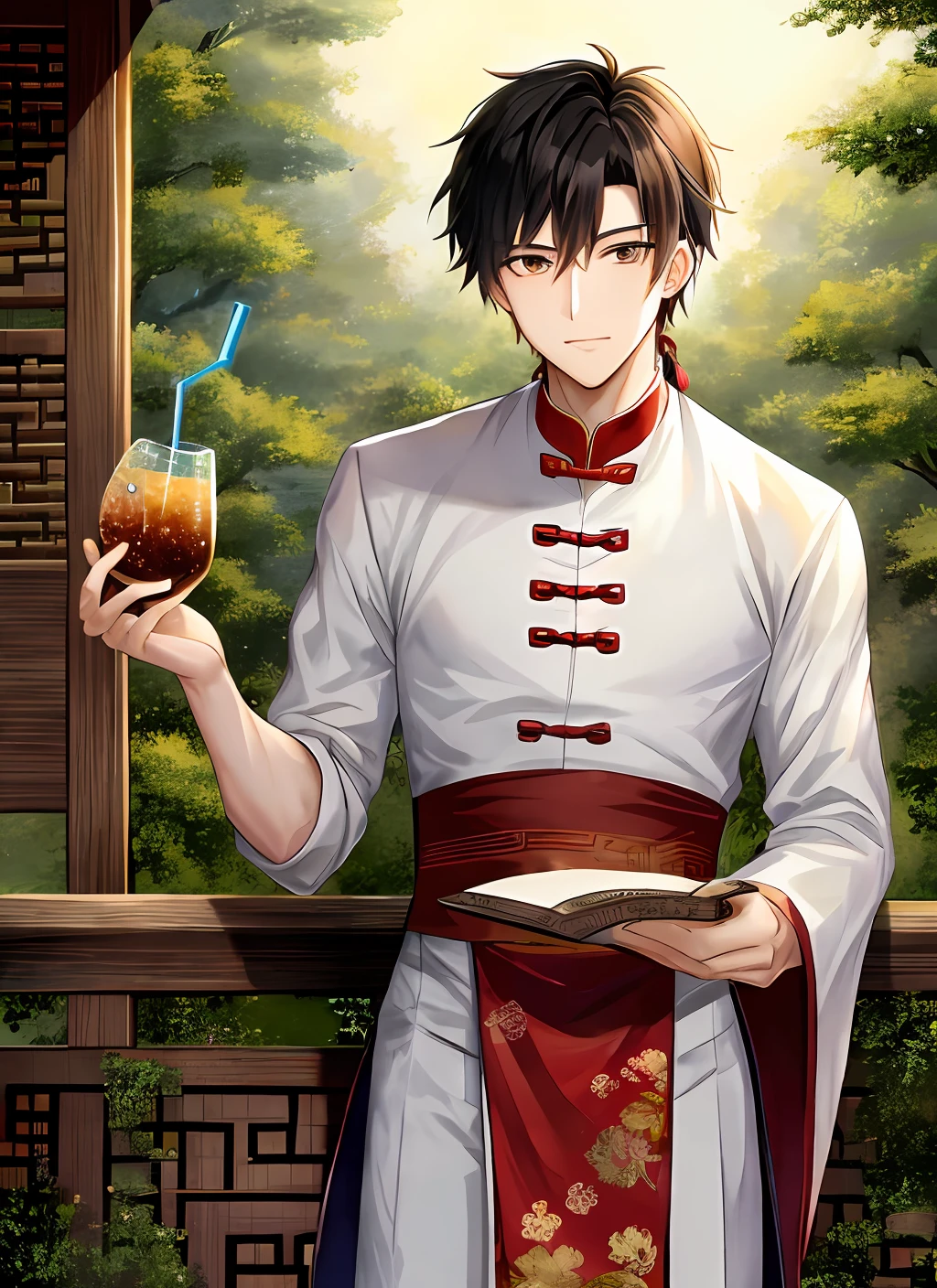 Ancient Chinese poet,drink,cowboy,Handsome,juvenile sense