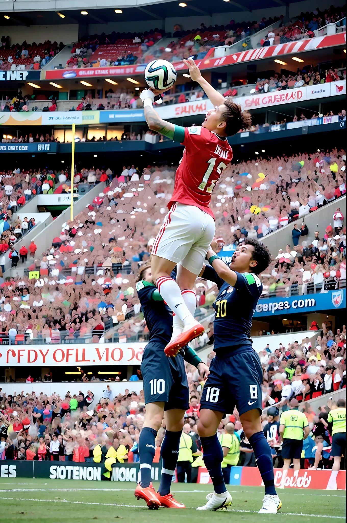 Football World Cup，orgy，stadio，crowd of，grand
