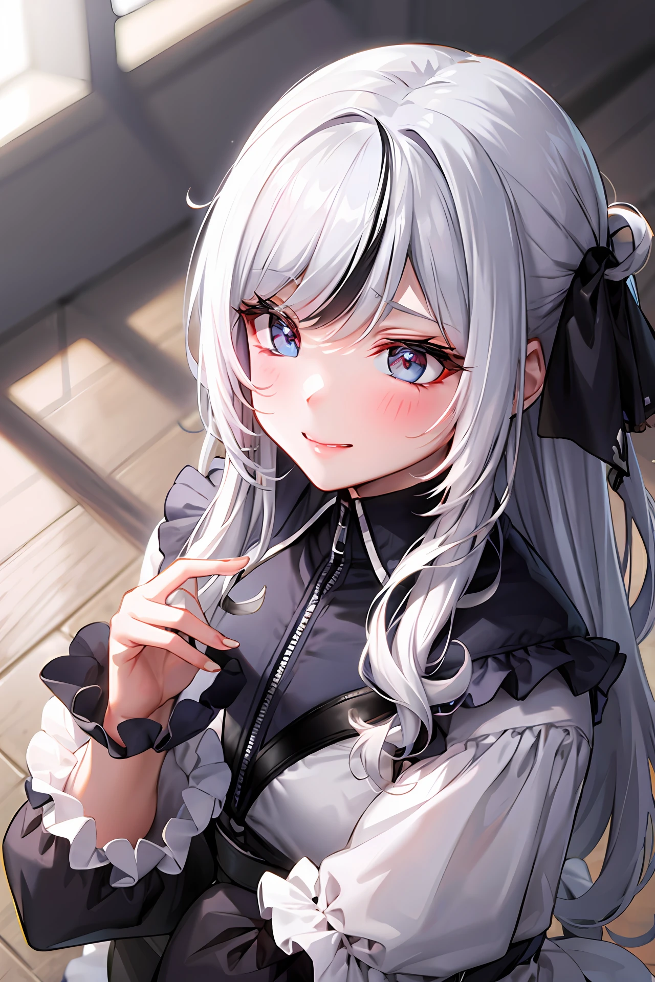 White hair,Two-dimensional