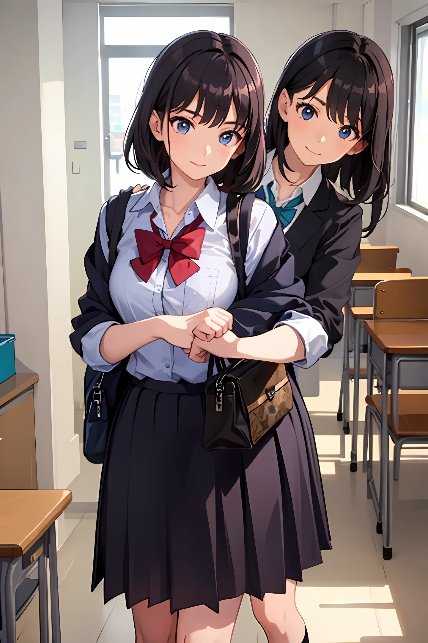 schoolgirls