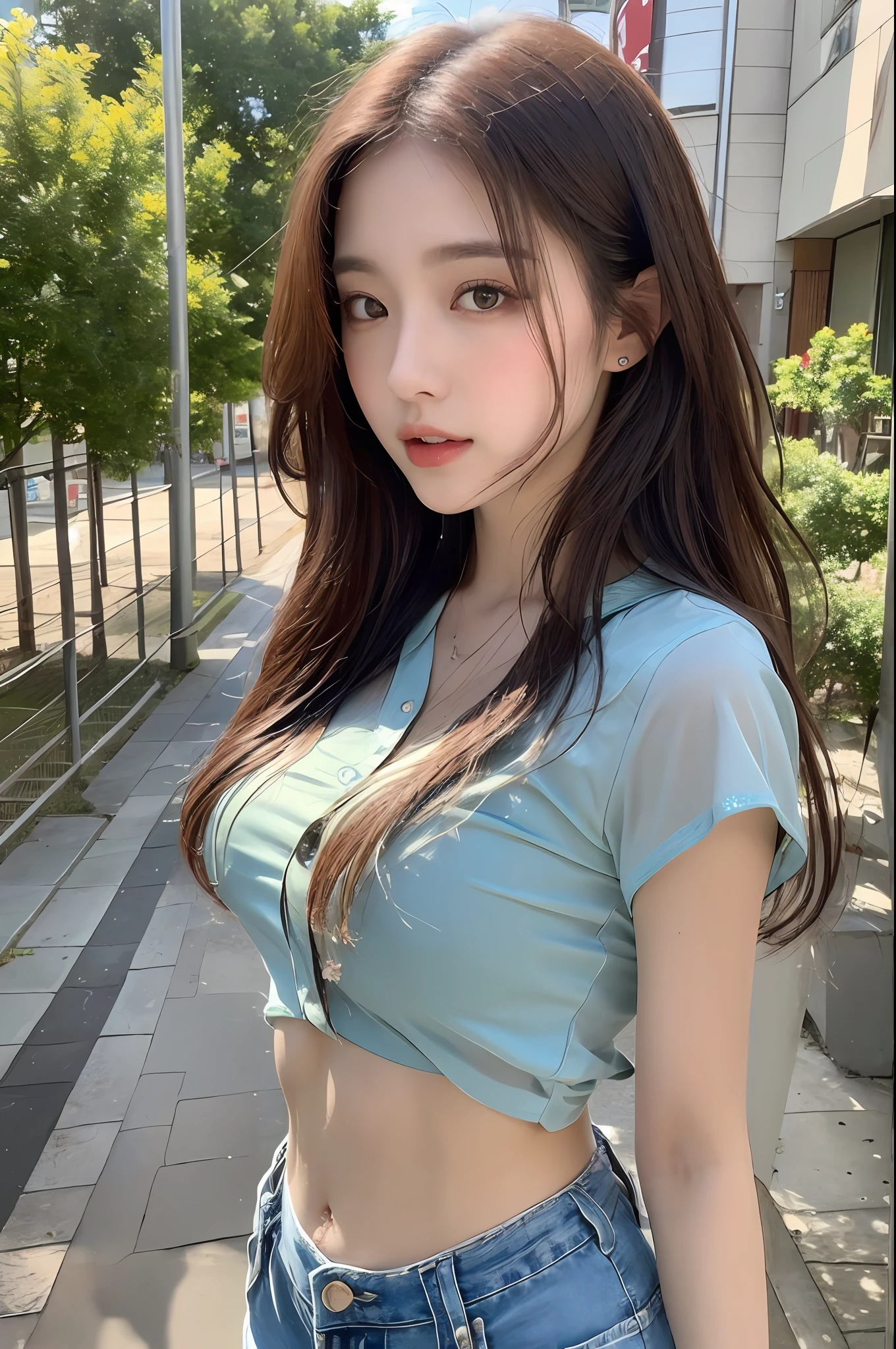 (Best Quality, 8k, 32k, Masterpiece, UHD: 1.3), Attractive Japan Woman Pictures, One Girl, (Big: 1.0), Abs, Perfect Body, (Transparent Shirt: 1.1), Ultra Detailed Face, Detailed Lips, Fine Eyes, Double Eyelids