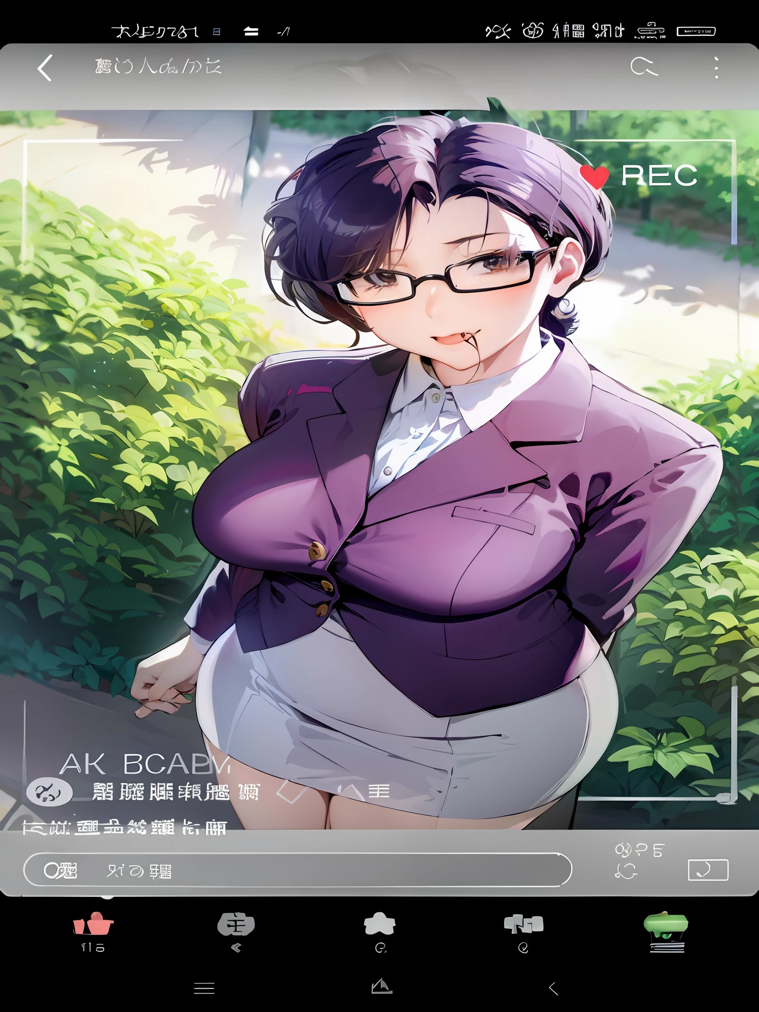 Fei Yingli Lawyer
Professional dress black tights
Full back buttocks, The waist is thin, The hair is long and waistly