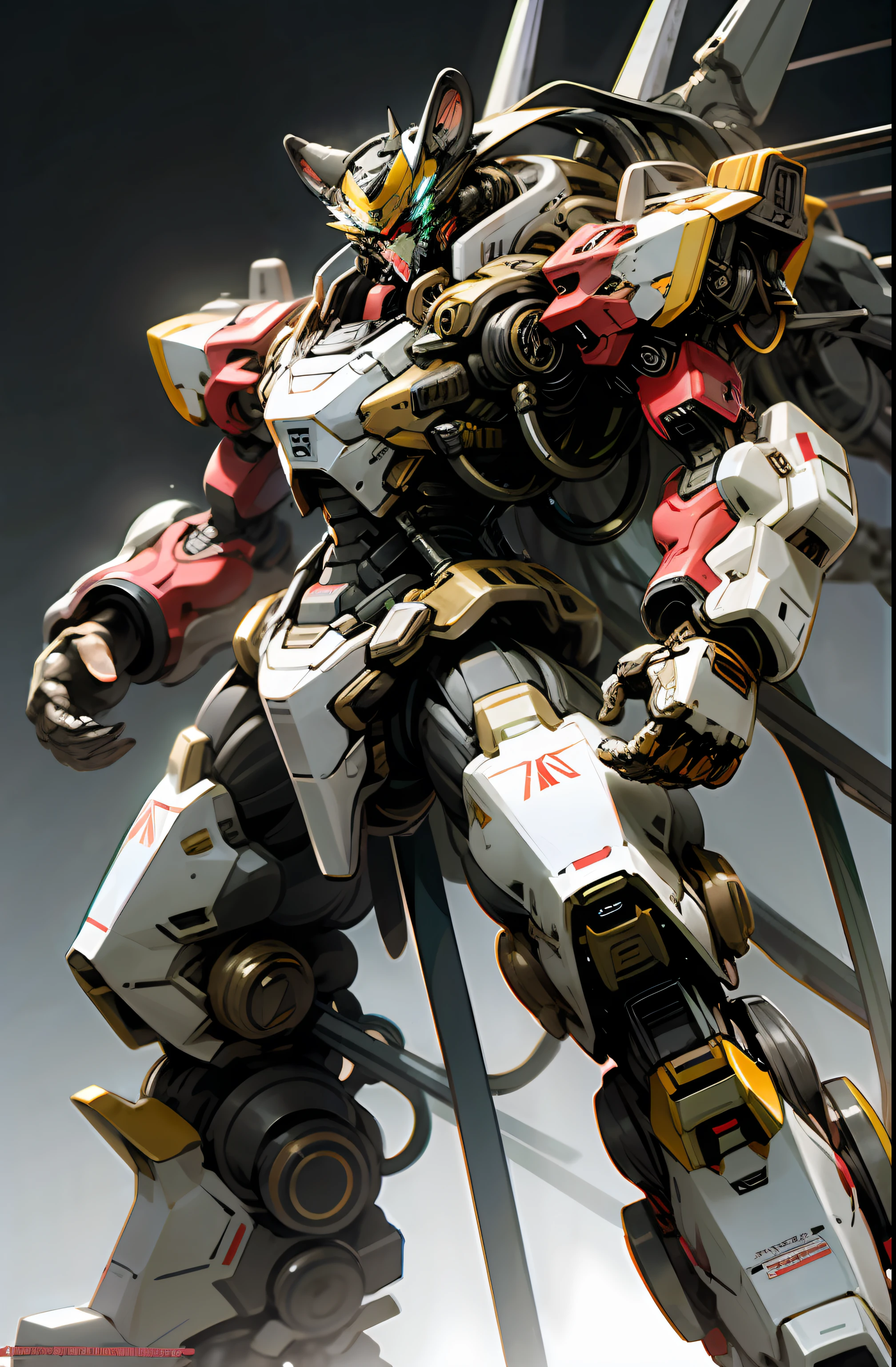 tigre, mechs, (extremely detaile:1.3)