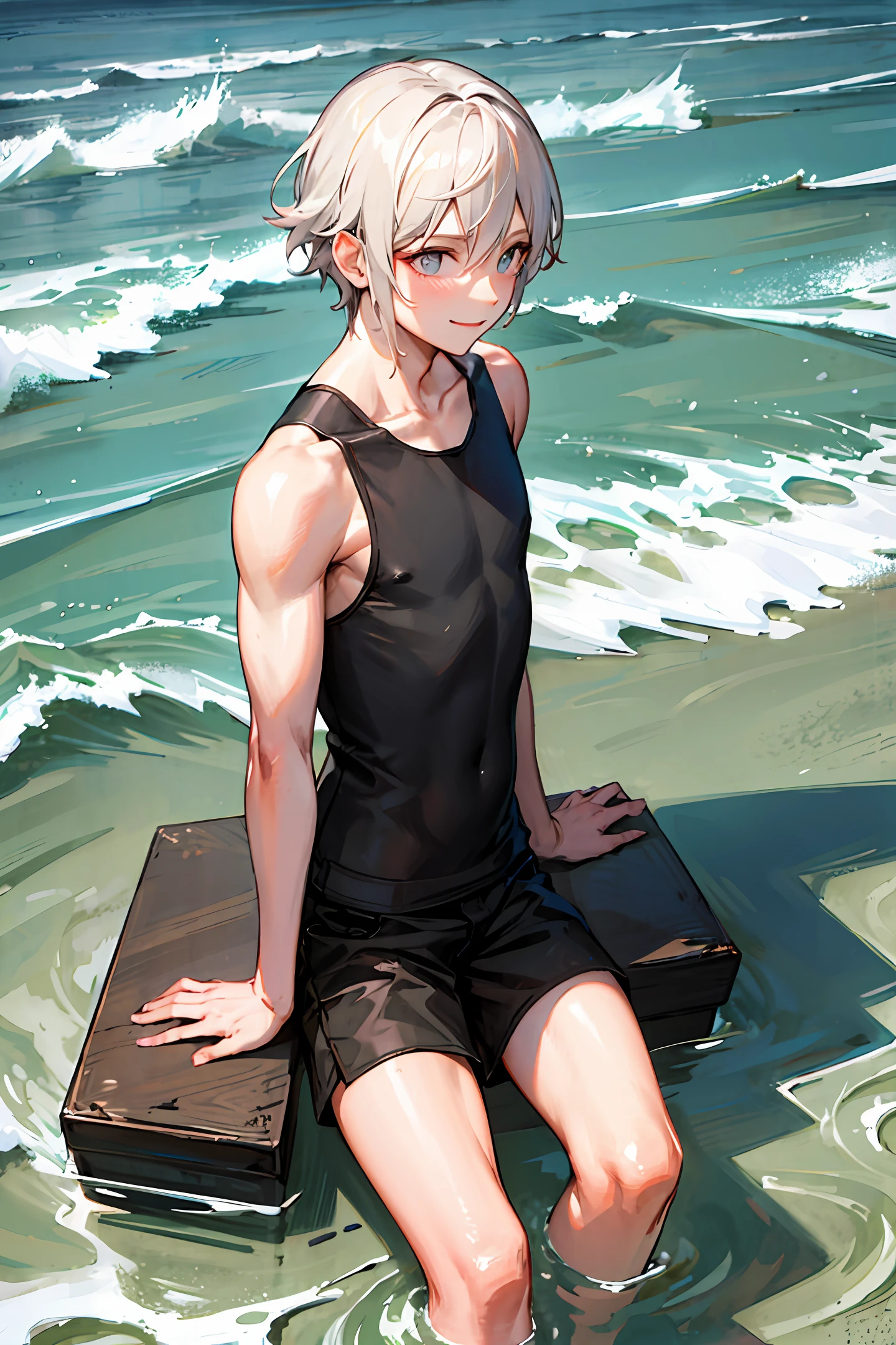 Male Smile Black Cap Black Sportswear