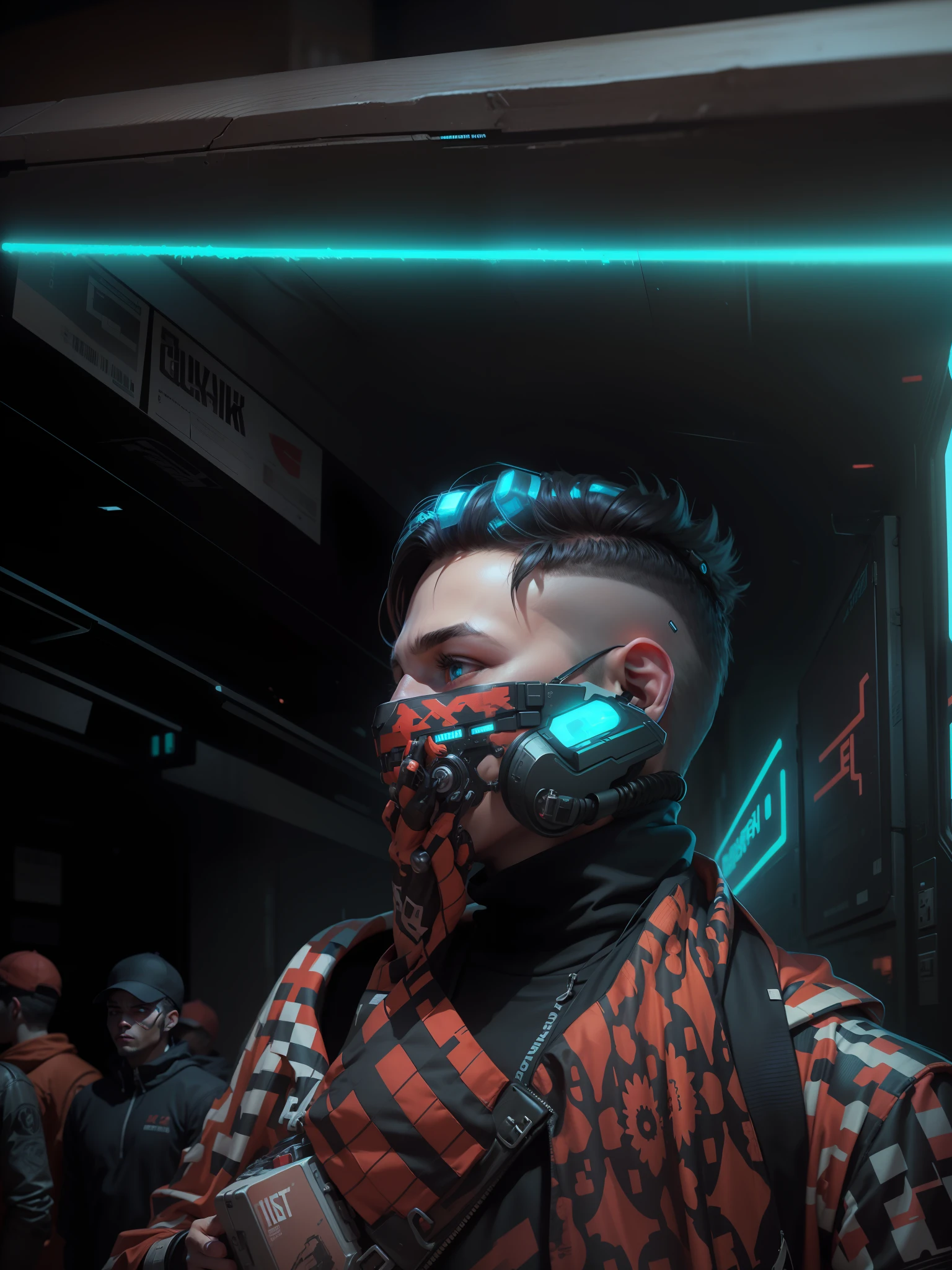 Cyberpunk cyut boy 4k ultra