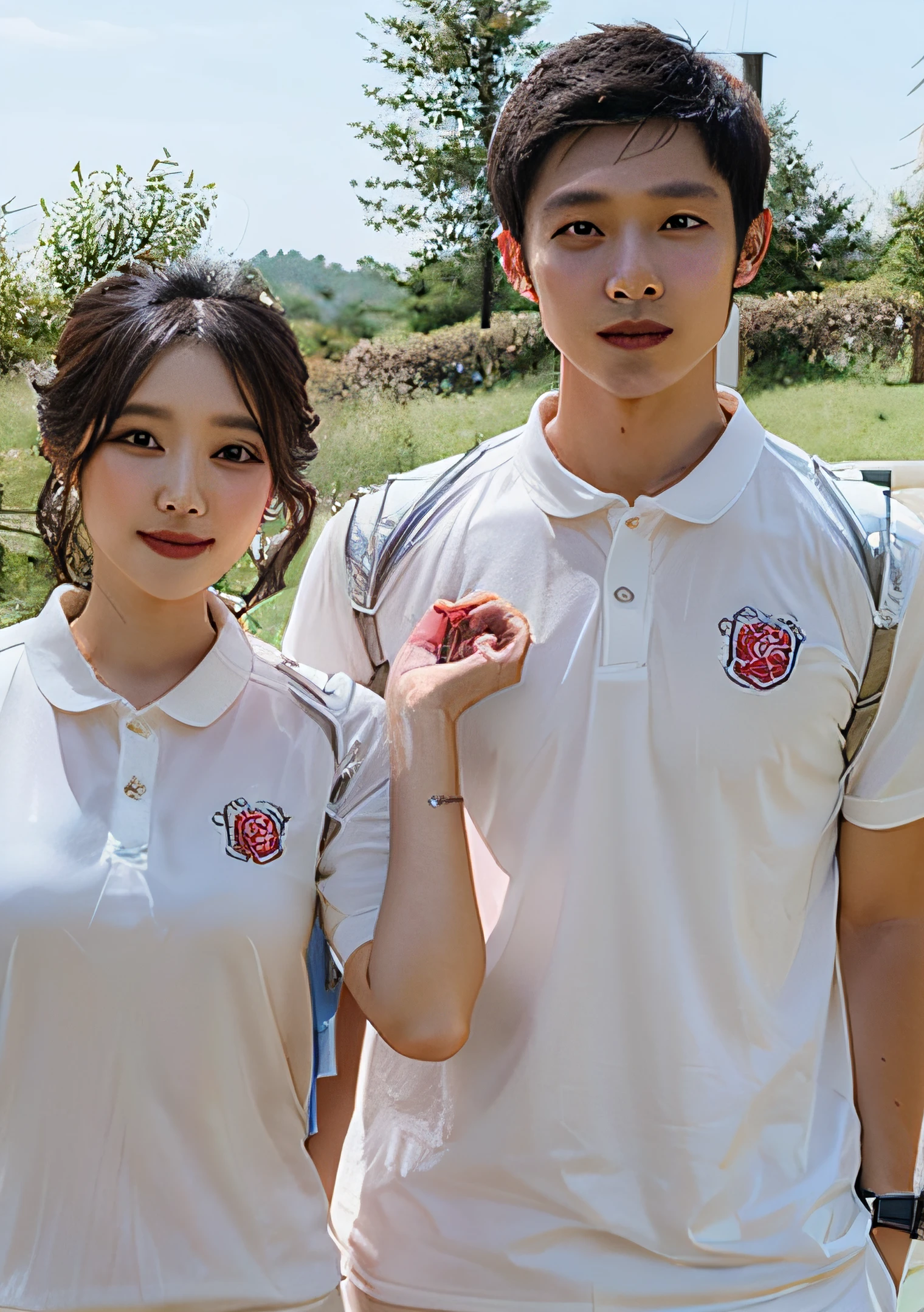 Groom and bride, from china