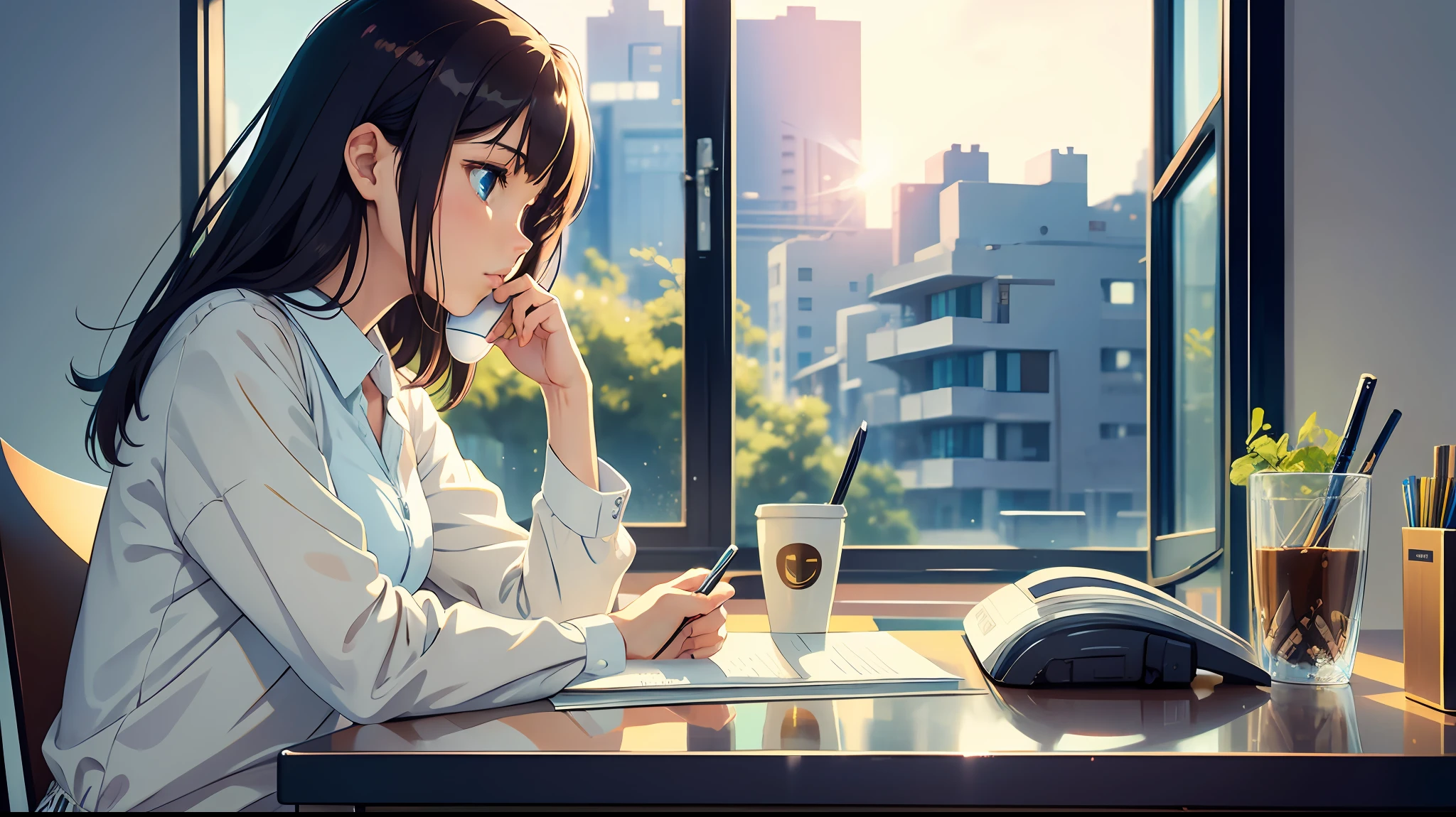 1
there is a man sitting on a bed reading a book, relaxing concept art, ( ( makoto shinkai ) ), by Makoto Shinkai, by makoto shinkai, eerie nostalgic concept art, concept art of single boy, nostalgic melancholic artwork, style of makoto shinkai, makoto shinkai. —h 2160 --auto