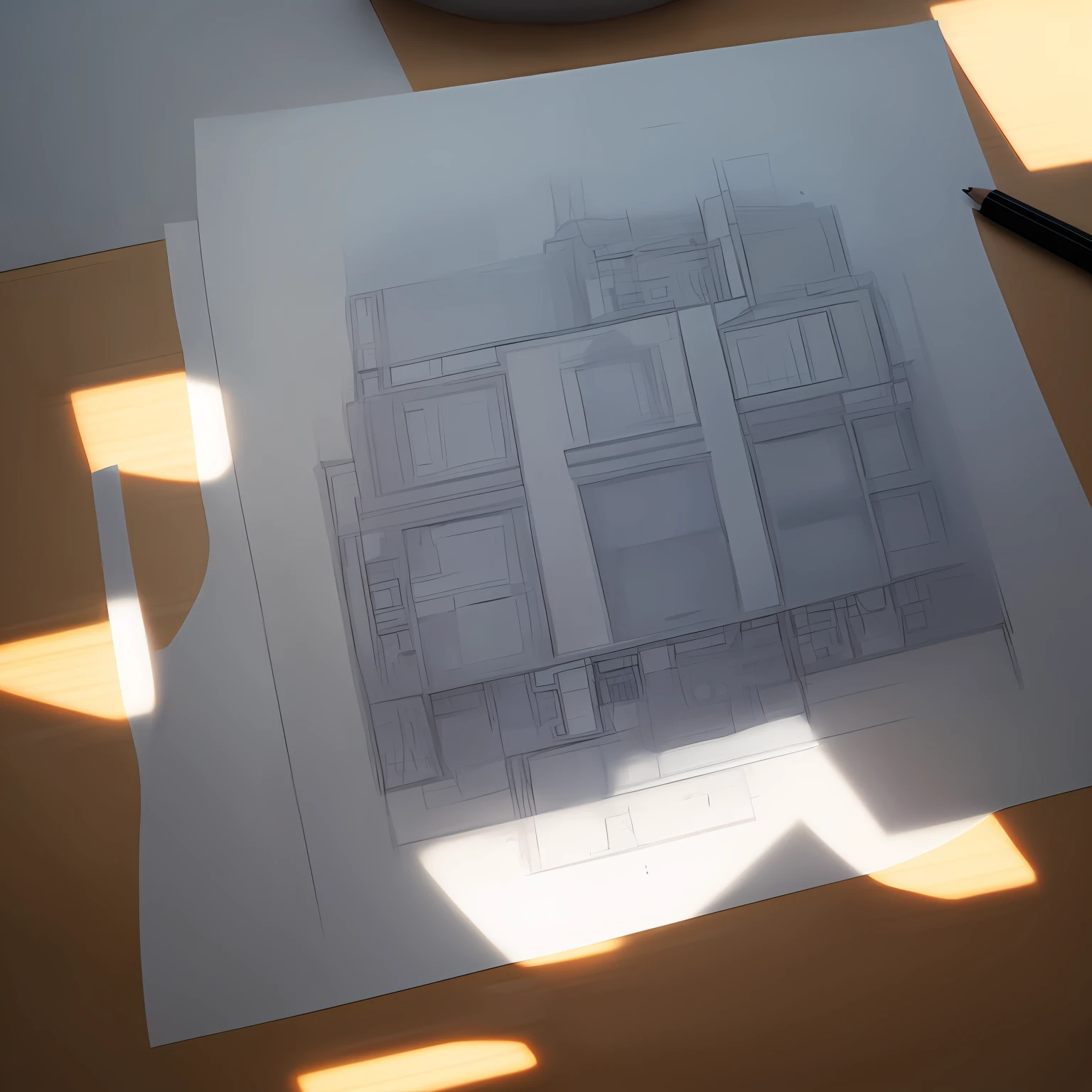 Card ventilation、nursery school、General layout drawings --auto