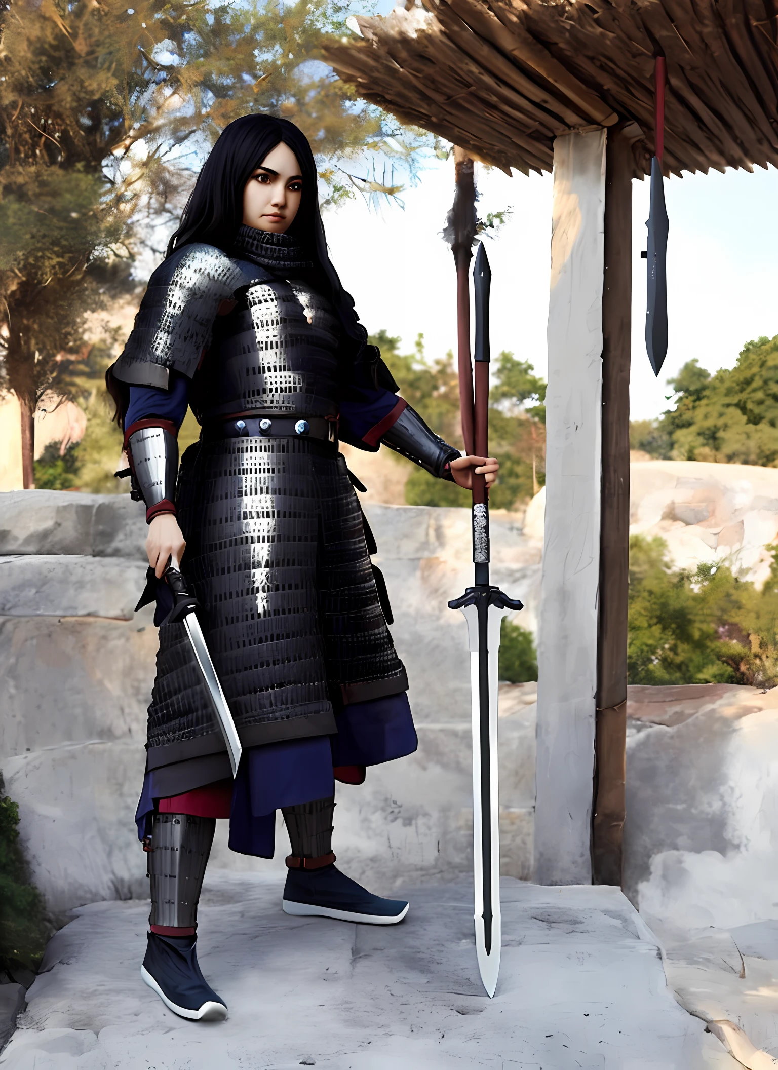 Ancient female swordsman superlative