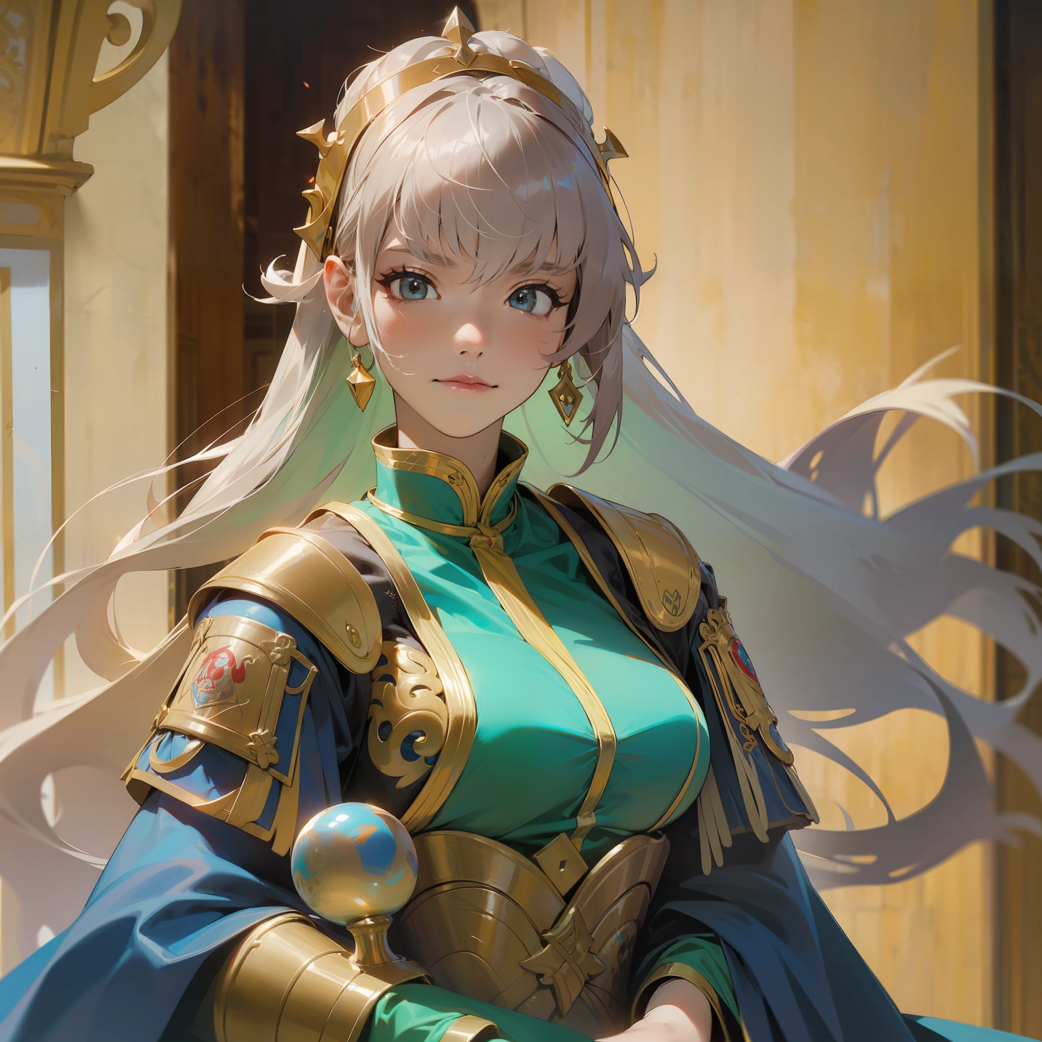 ((masterpiece)), best quality, ultra-detailed, extremely delicate and beautiful (The finest picture quality and light and shadow effects,Exquisite beauty),A concubine of the five-rank nobility,Tall posture,Like a warrior on a quack,Ill-fated (depiction of an exquisite five-ranked female member of the nobility, standing tall with the air of a warrior who has faced adversity while wandering the realm).