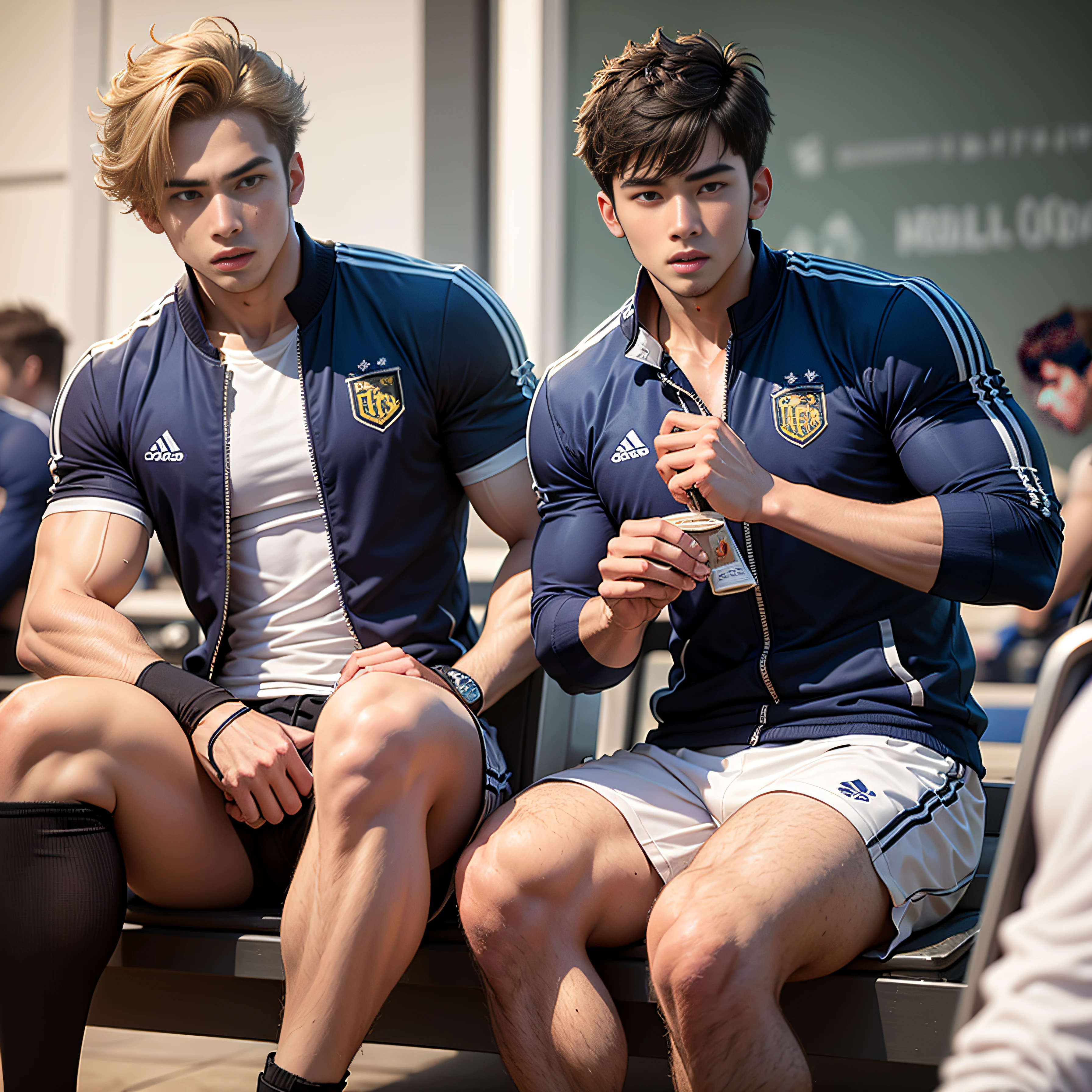 Sports students handsome --auto