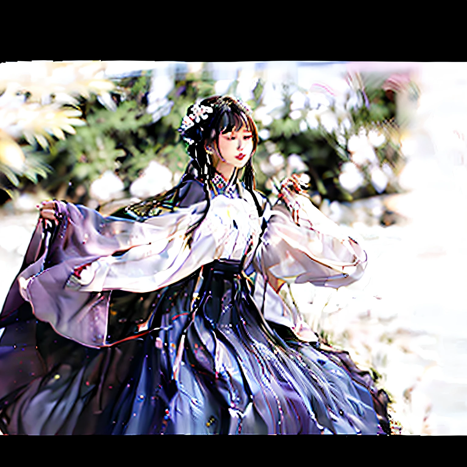 Two-dimensionalize the image,Pictures should be realistic、Bright。