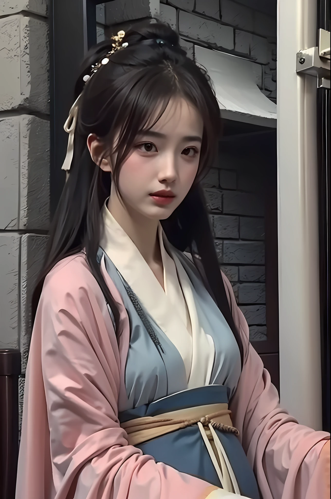 masterpiece,best quality,official art,extremely detailed CG unity 8k wallpaper,
1girl, upper body, pov,hanfu,
