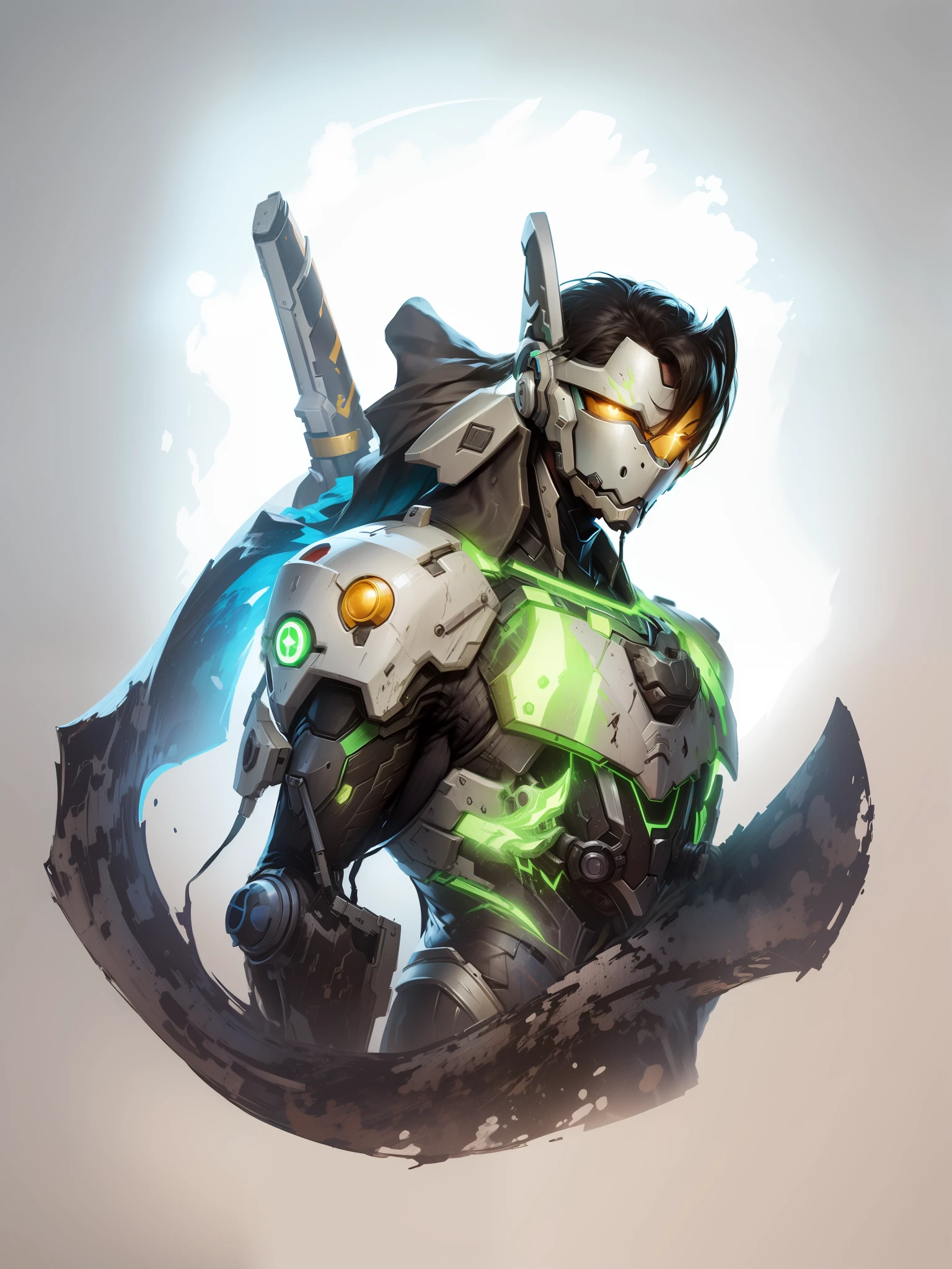 Overwatch Genji,chromatically