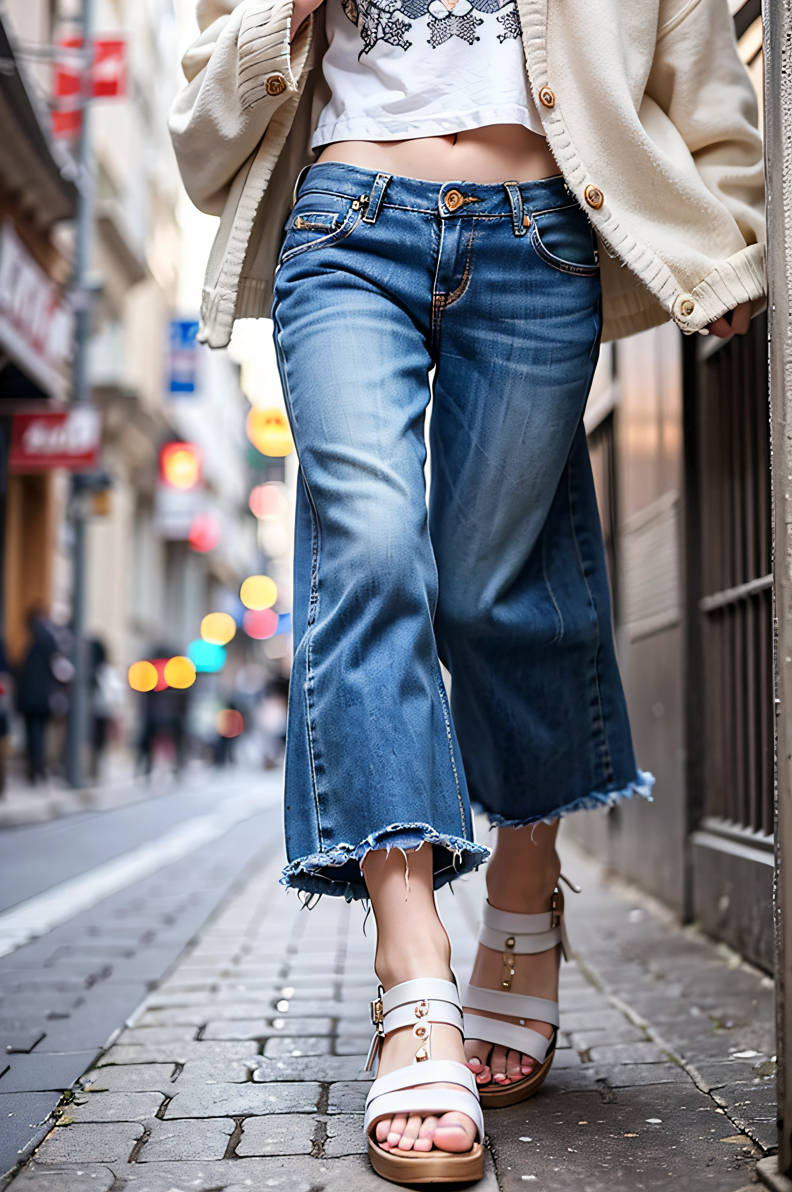 High Quality, Best Quality, Best Quality, High Quality, 8K, 16K, 32K, Beautiful Woman, Perfect Style, Beautiful, Loved Face, Outing, Cute Clothes, Fashionable Clothes