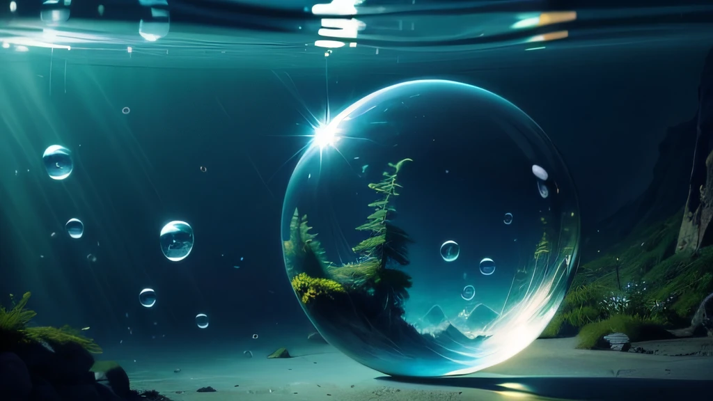 Bubble boundary water