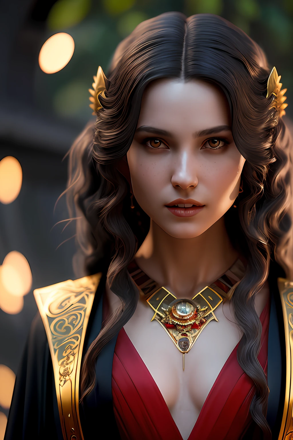 Tinakunaki plays the medieval princess pacing in front of the castle, princess robe, crown, Masterpiece, Best quality,long natural curly hair, Cinematic lighting, (voluminetric lighting), Extremely detailed Cg Unity 8K wallpaper, Focused, 8K wallpaper, 4k wallpaper, Extremely detailed, Ultra photo realsisim, Photorealistic, Sharp focus, absurderes, (hdr:1.2), (High contrast), photographed, Detailed and intricate, Instagram, Portrait, Highly detailed, Digital painting, art  stations, concept-art, smooth, Sharp focus, illustration, Cinematic lighting, Style Princess,