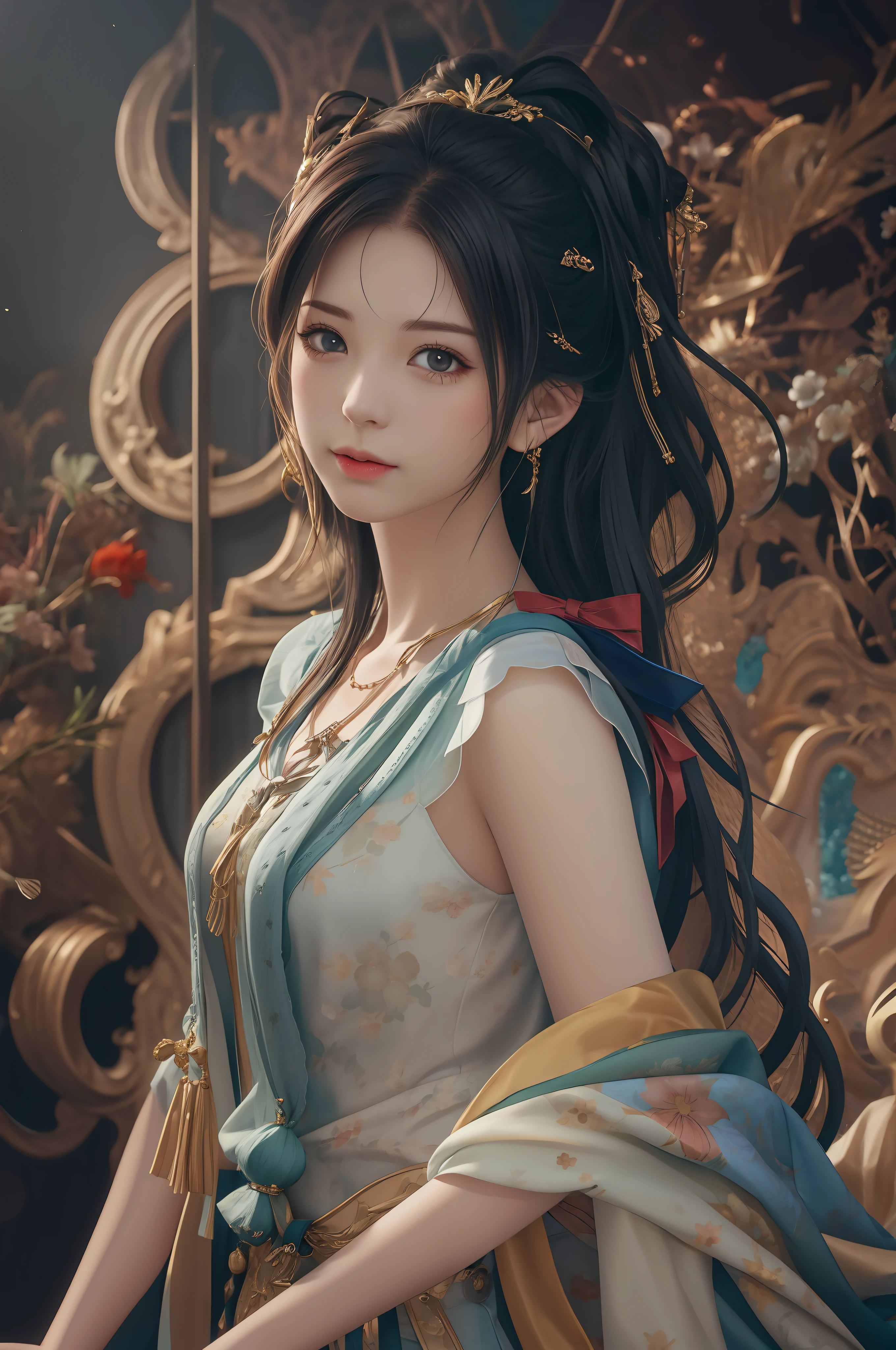 The characters are in a realistic style