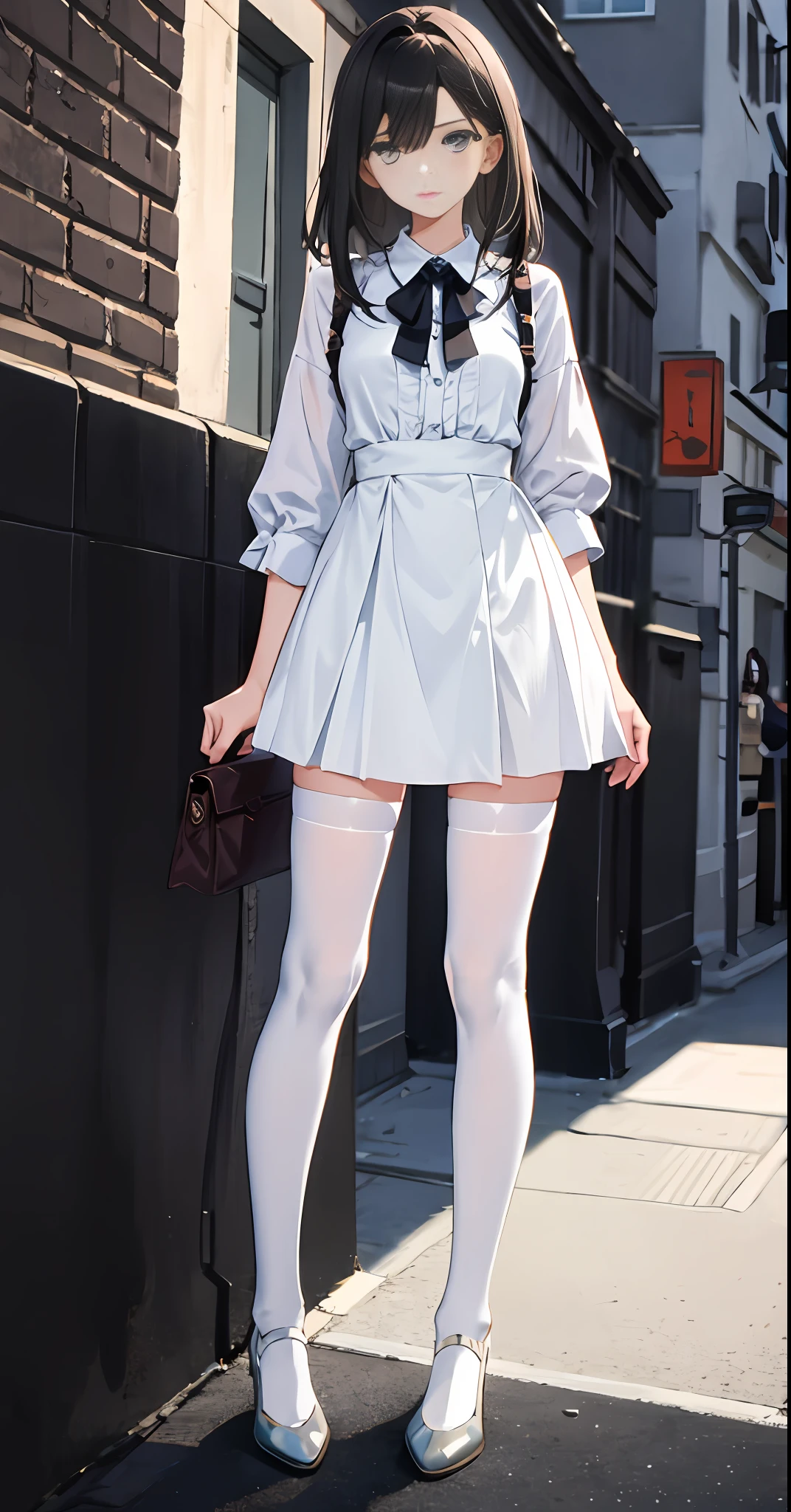Need,tmasterpiece,Fair skin,white stockings,s girl,Leg highlights,Light,