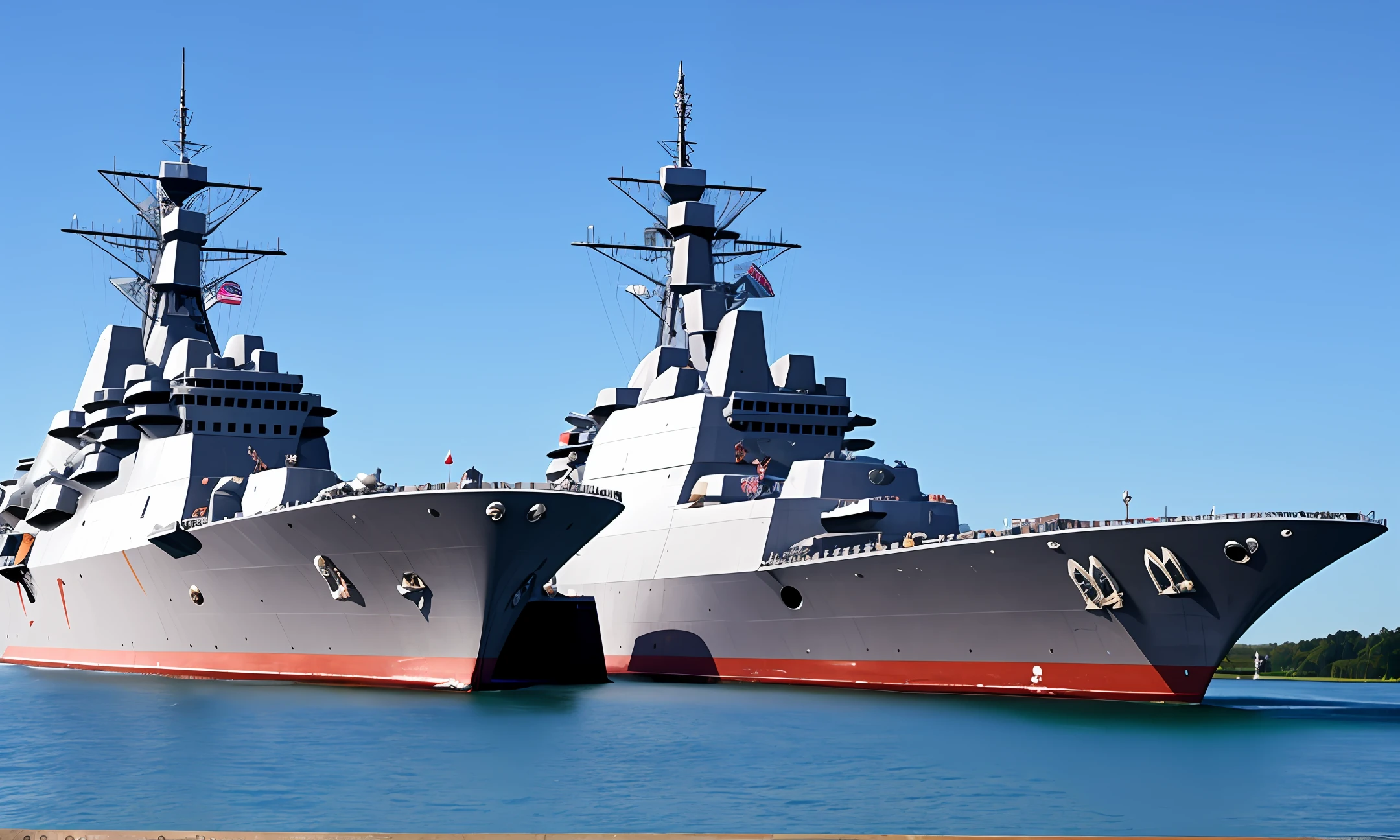 Motherish warships