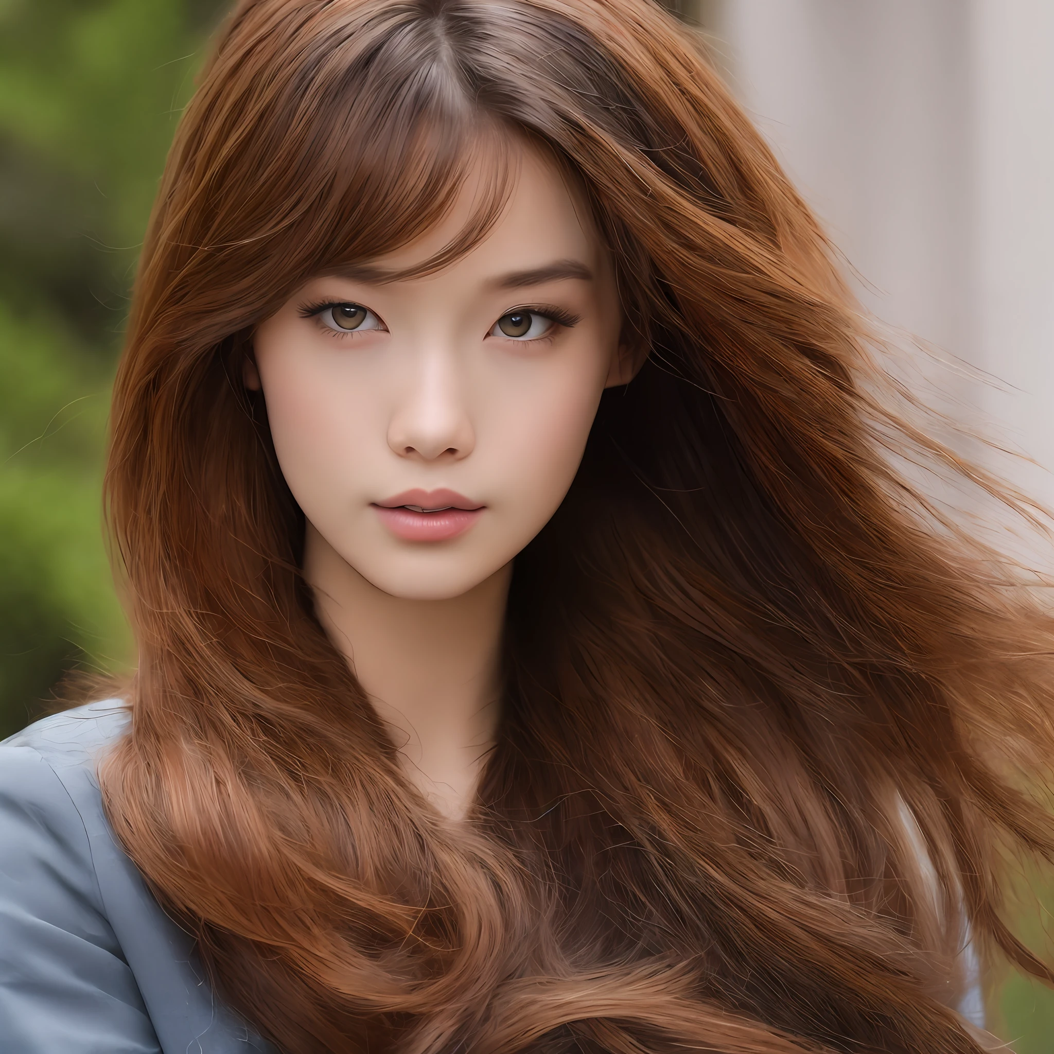 Knowledgeable,Temperament is cold,long hair flowing, --auto
