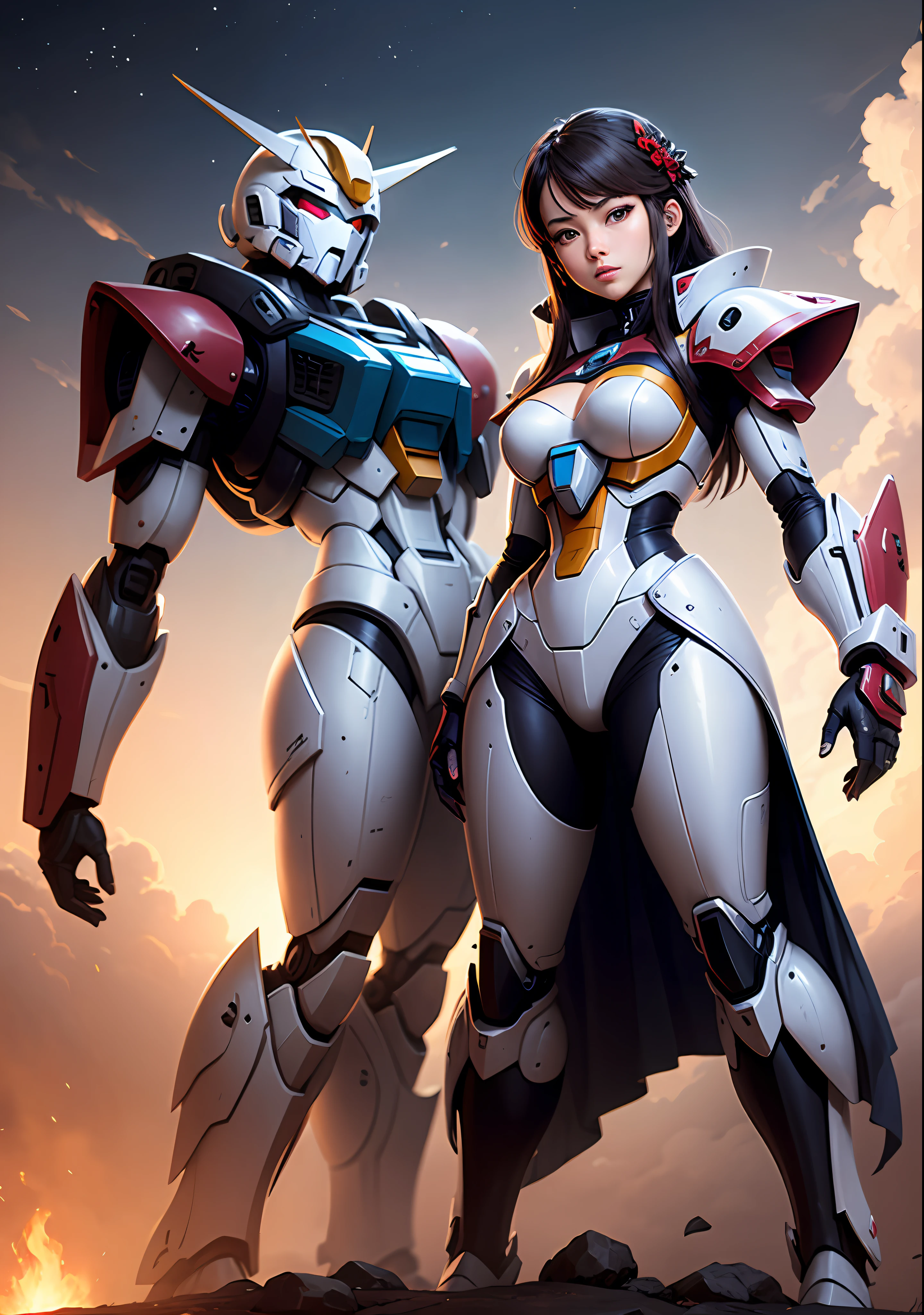 Genzu Gundam,Beautuful Women,Need,mechs