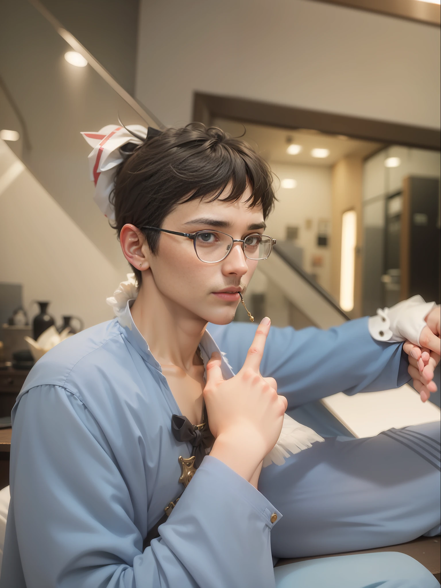 Degender and expose the chest